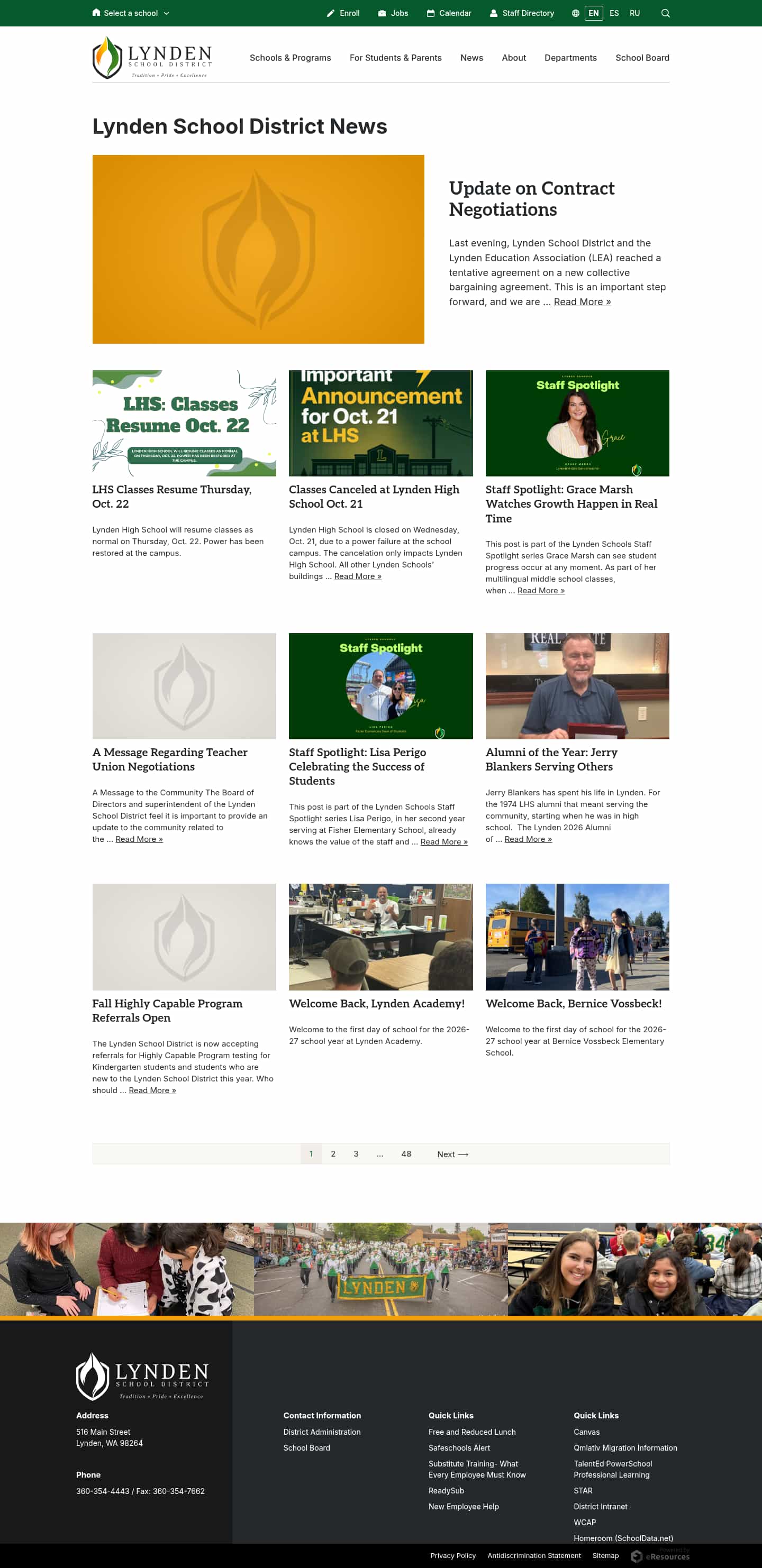 Latest website image capture