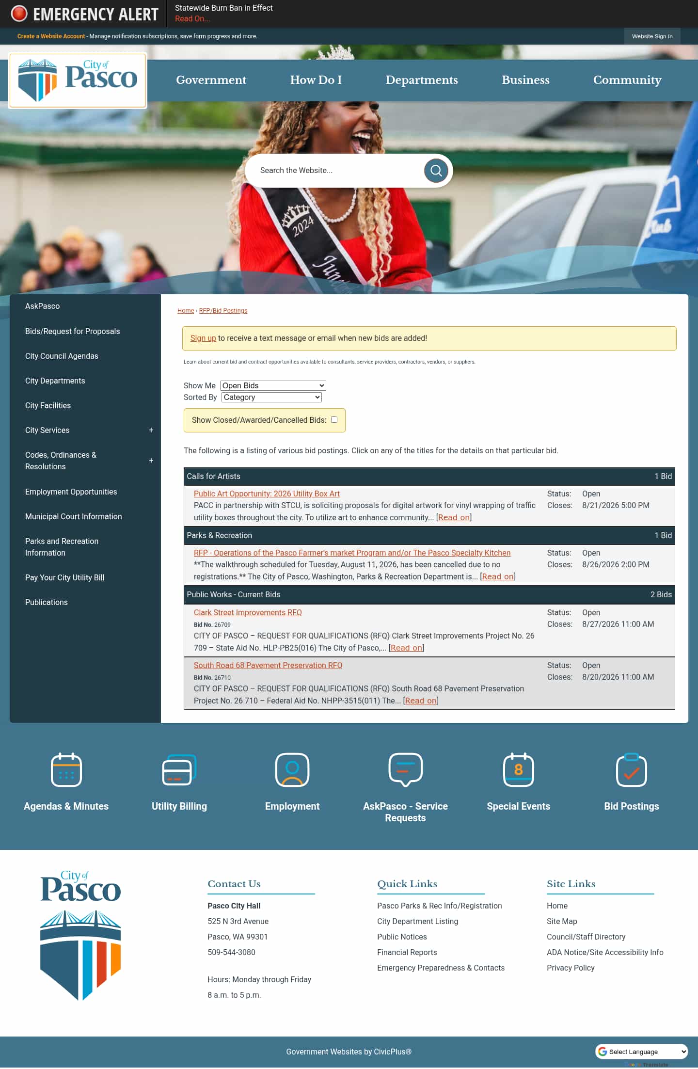Latest website image capture