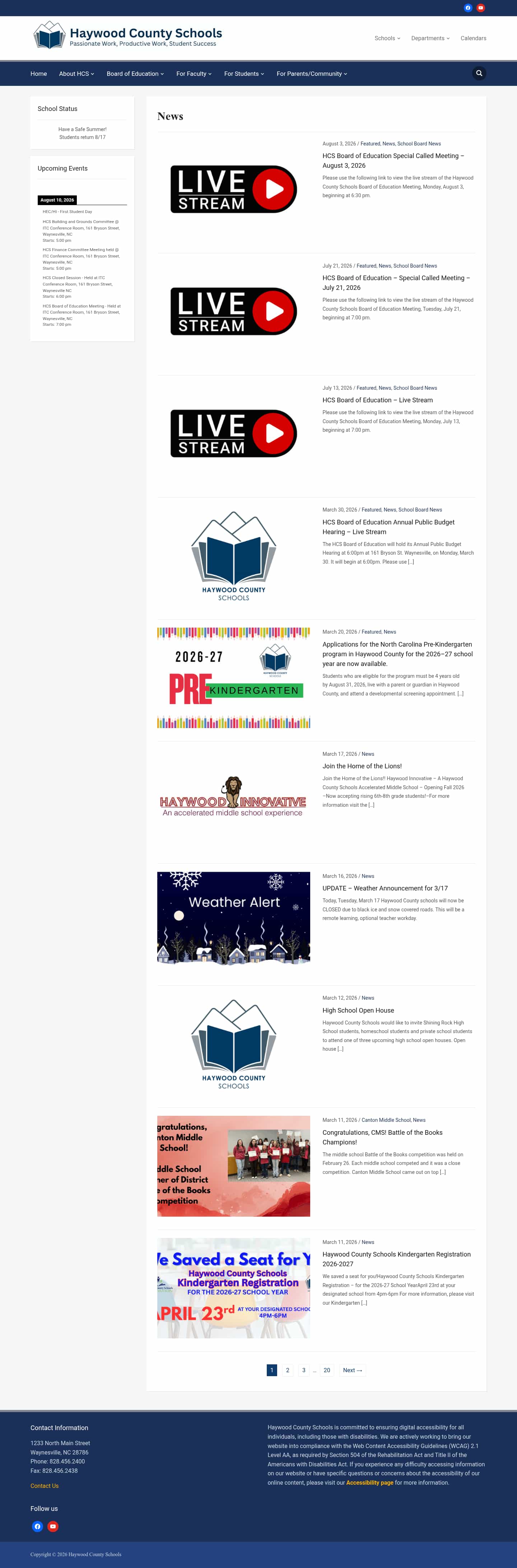 Latest website image capture
