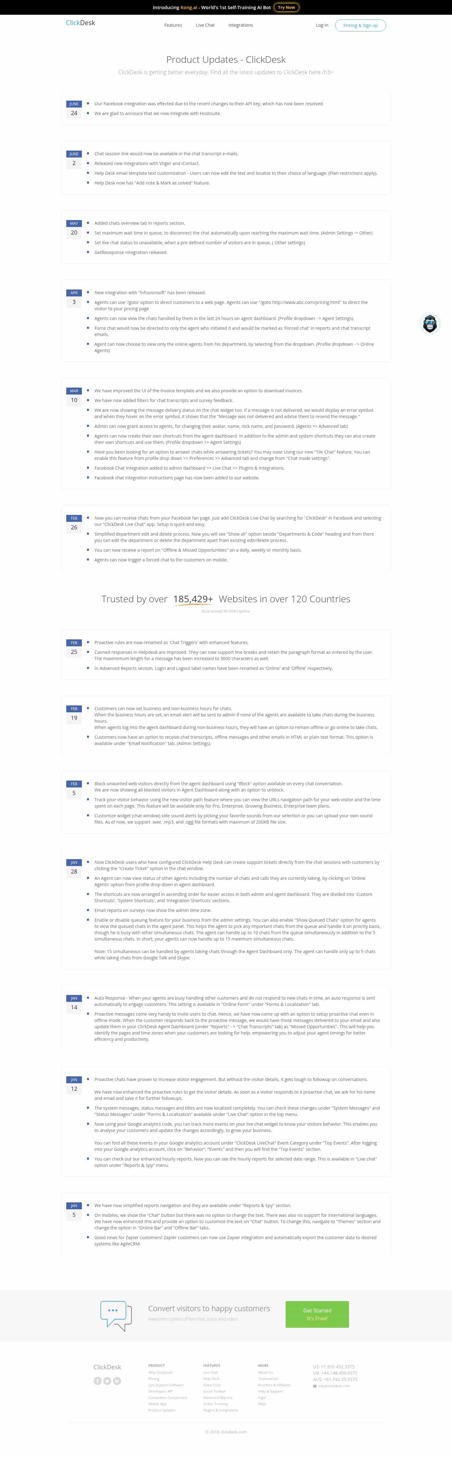 Latest website image capture