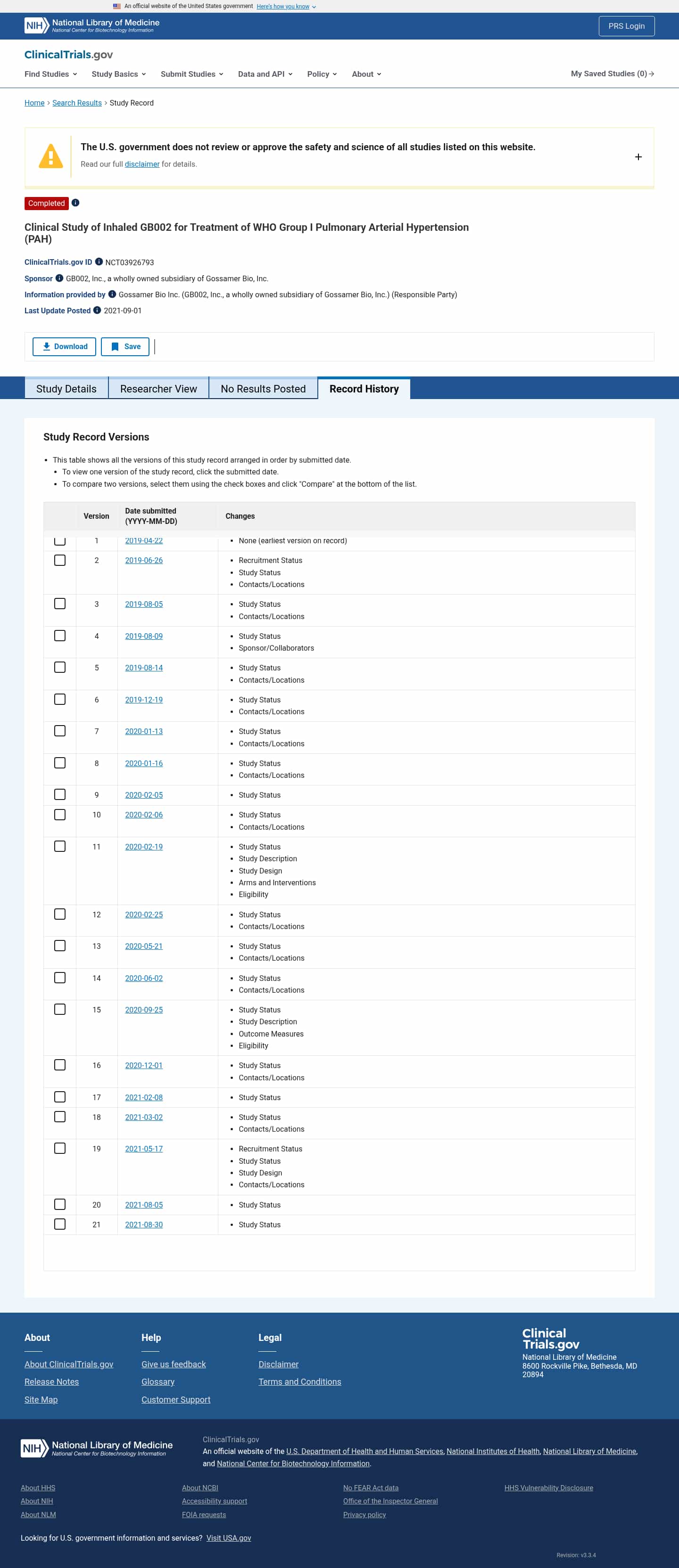 Latest website image capture