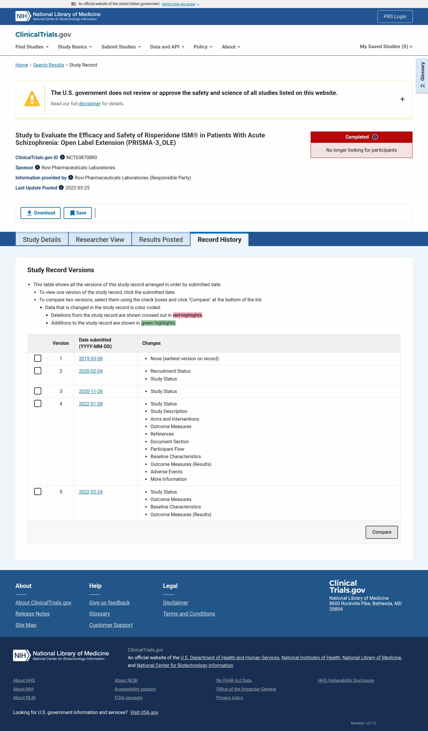 Latest website image capture