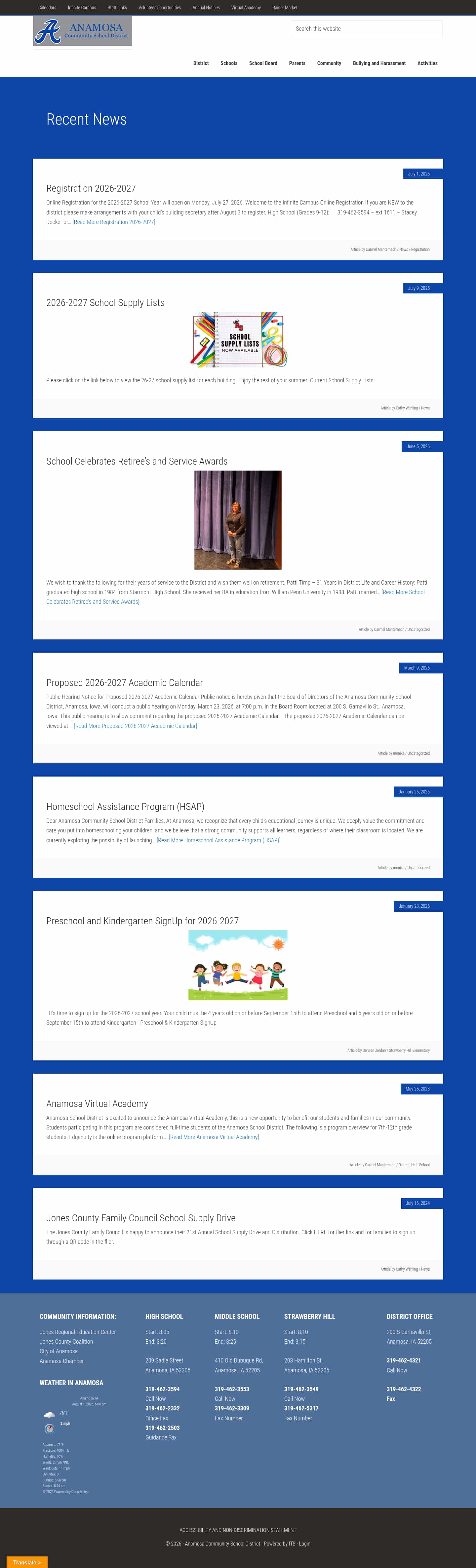Latest website image capture
