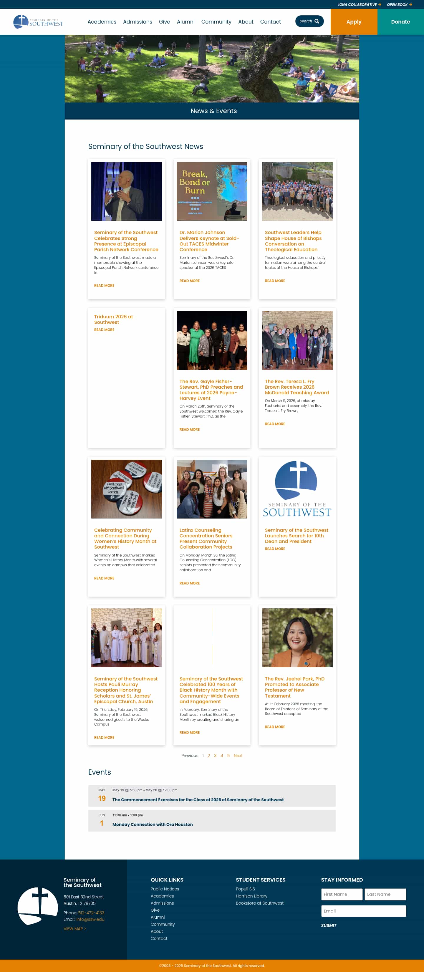 Latest website image capture