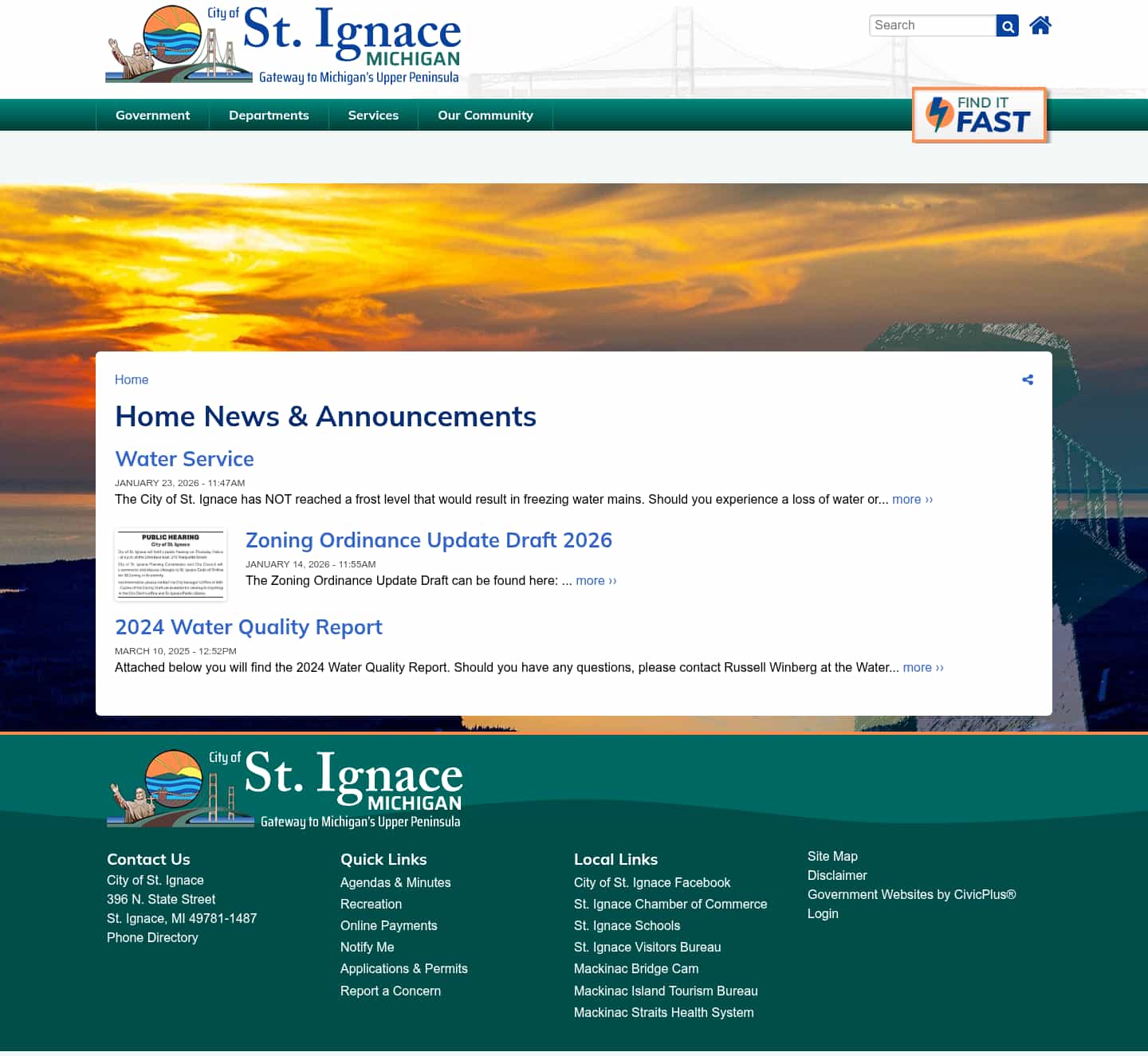 Latest website image capture