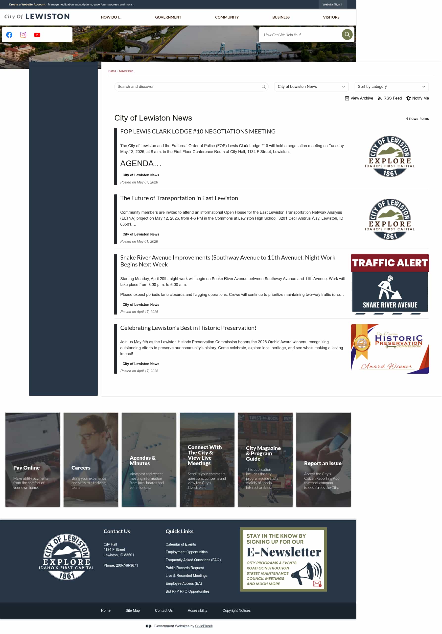 Latest website image capture