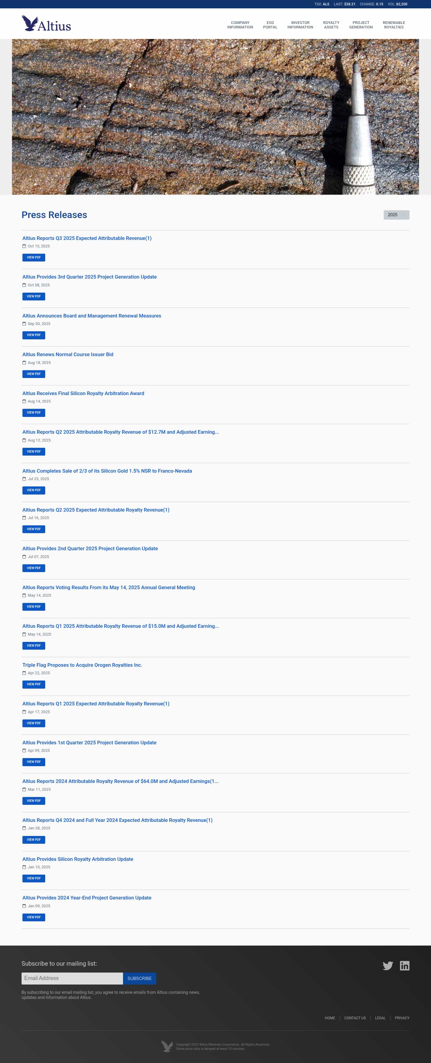 Latest website image capture