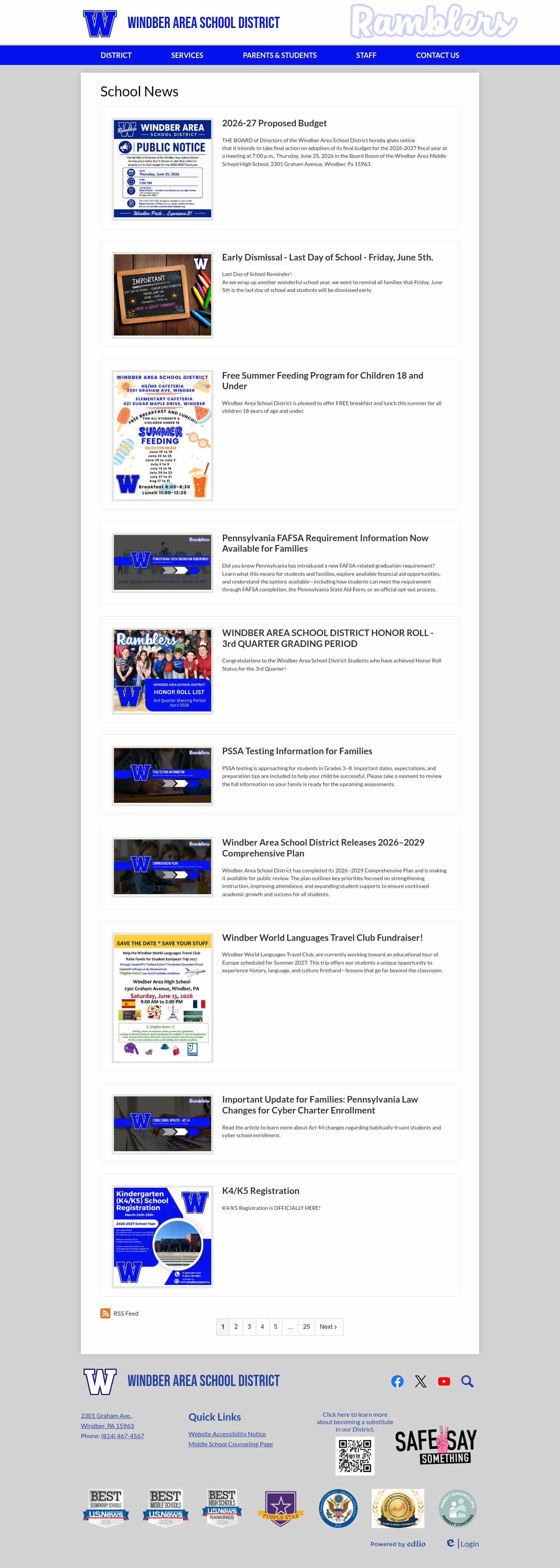 Latest website image capture