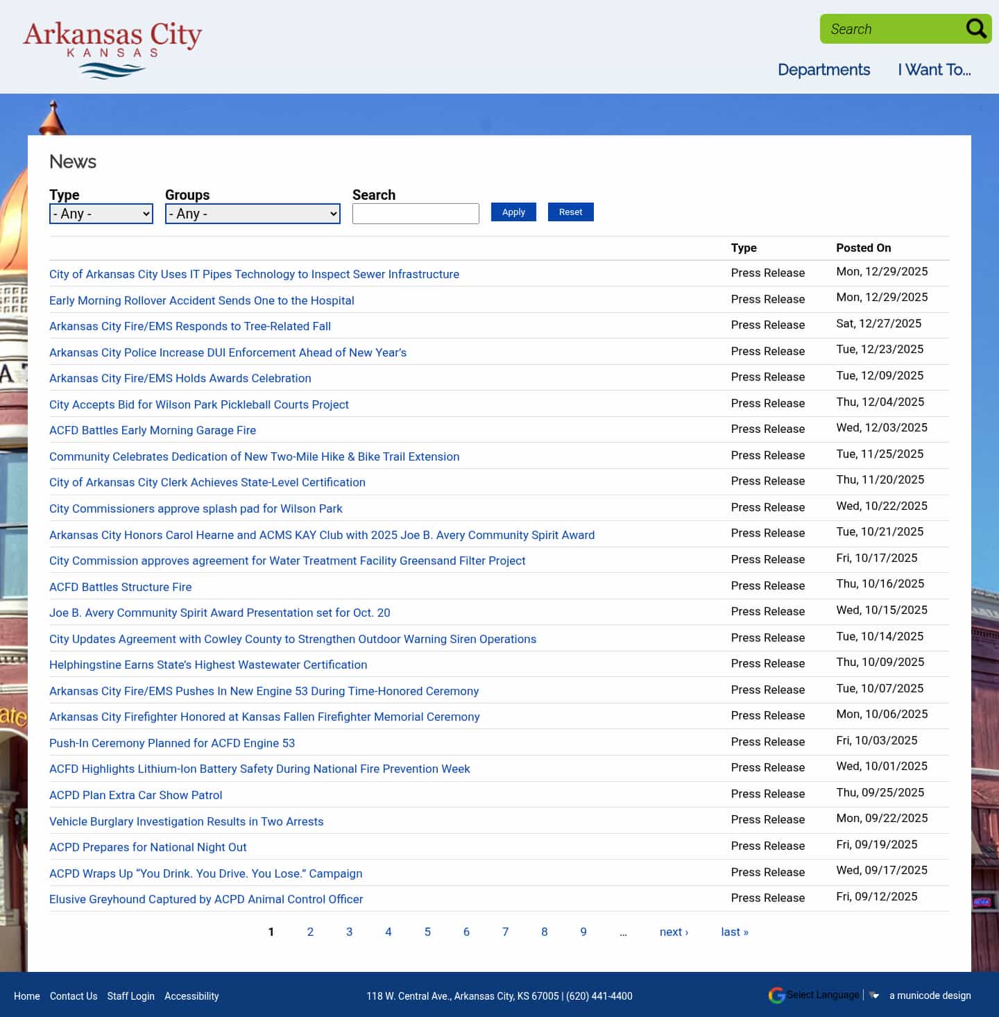 Latest website image capture