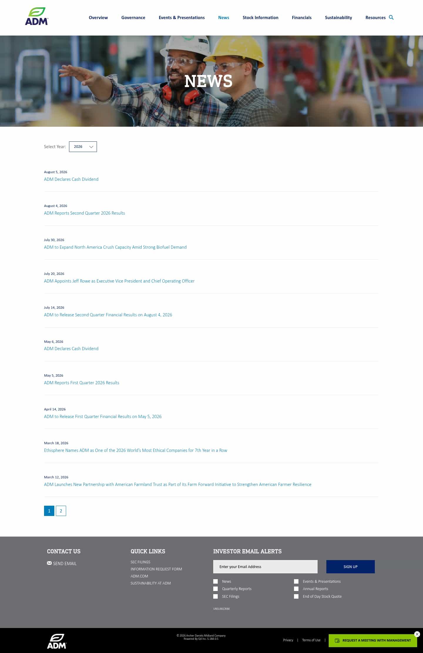 Latest website image capture
