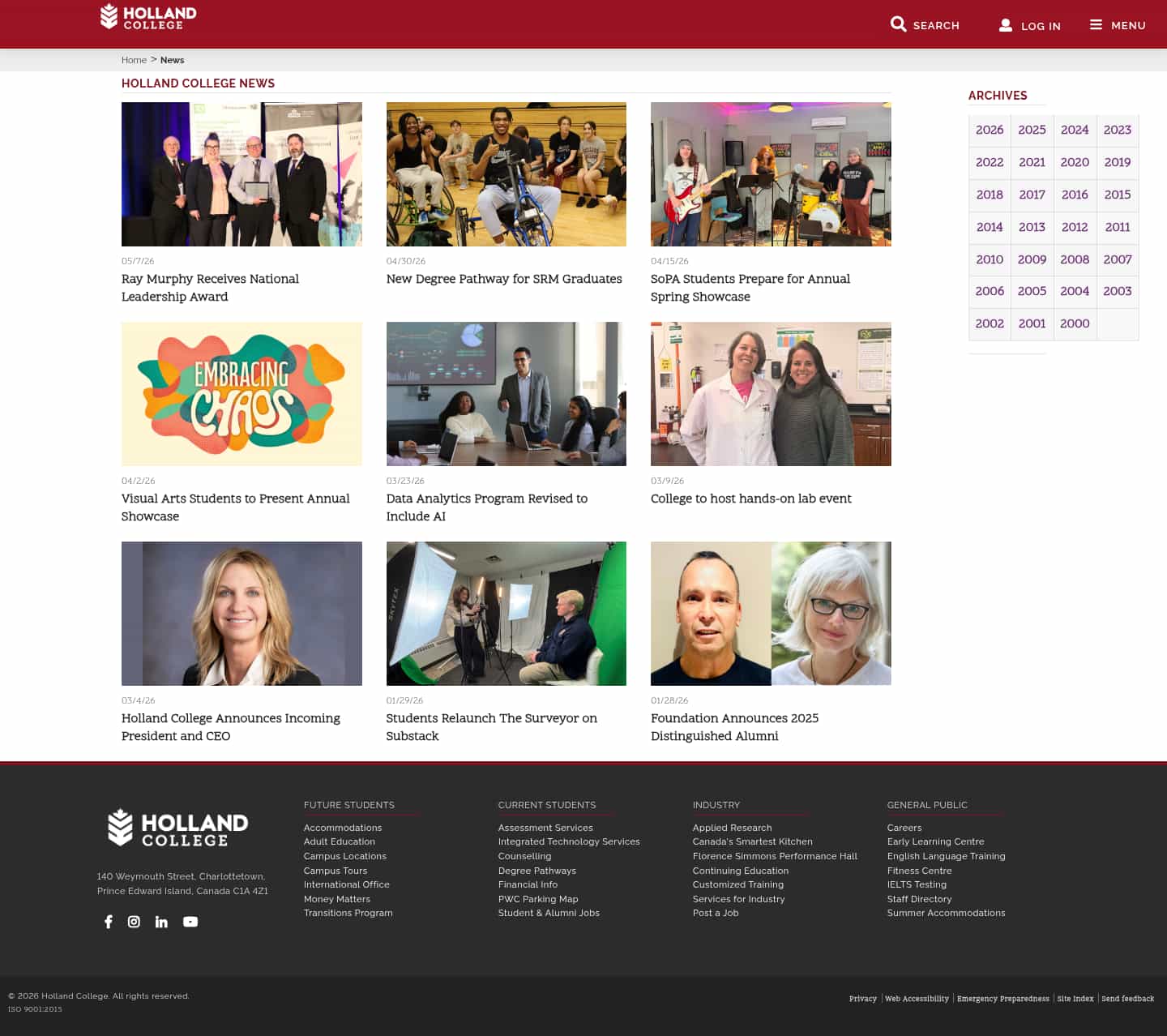 Latest website image capture