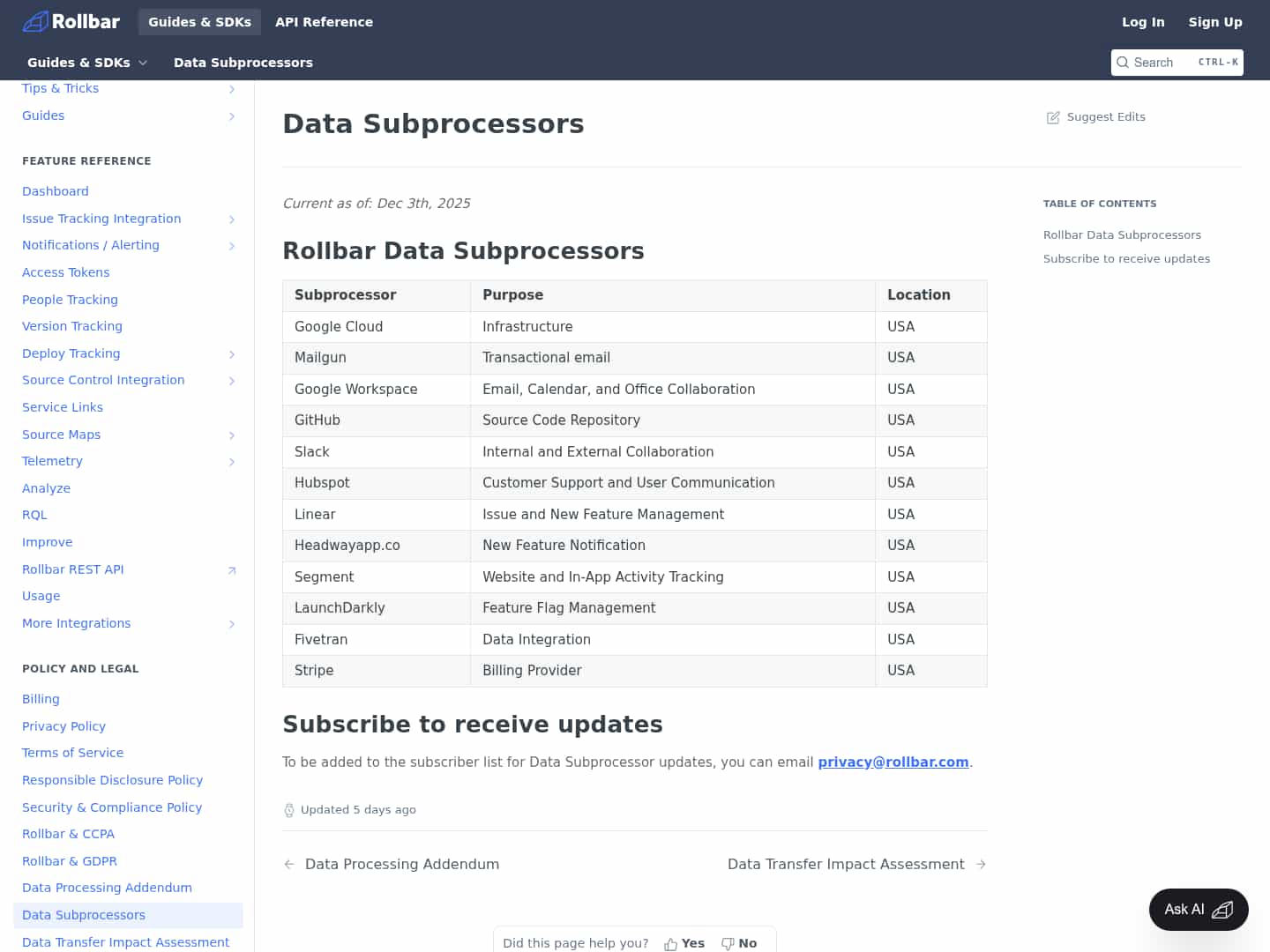 Latest website image capture