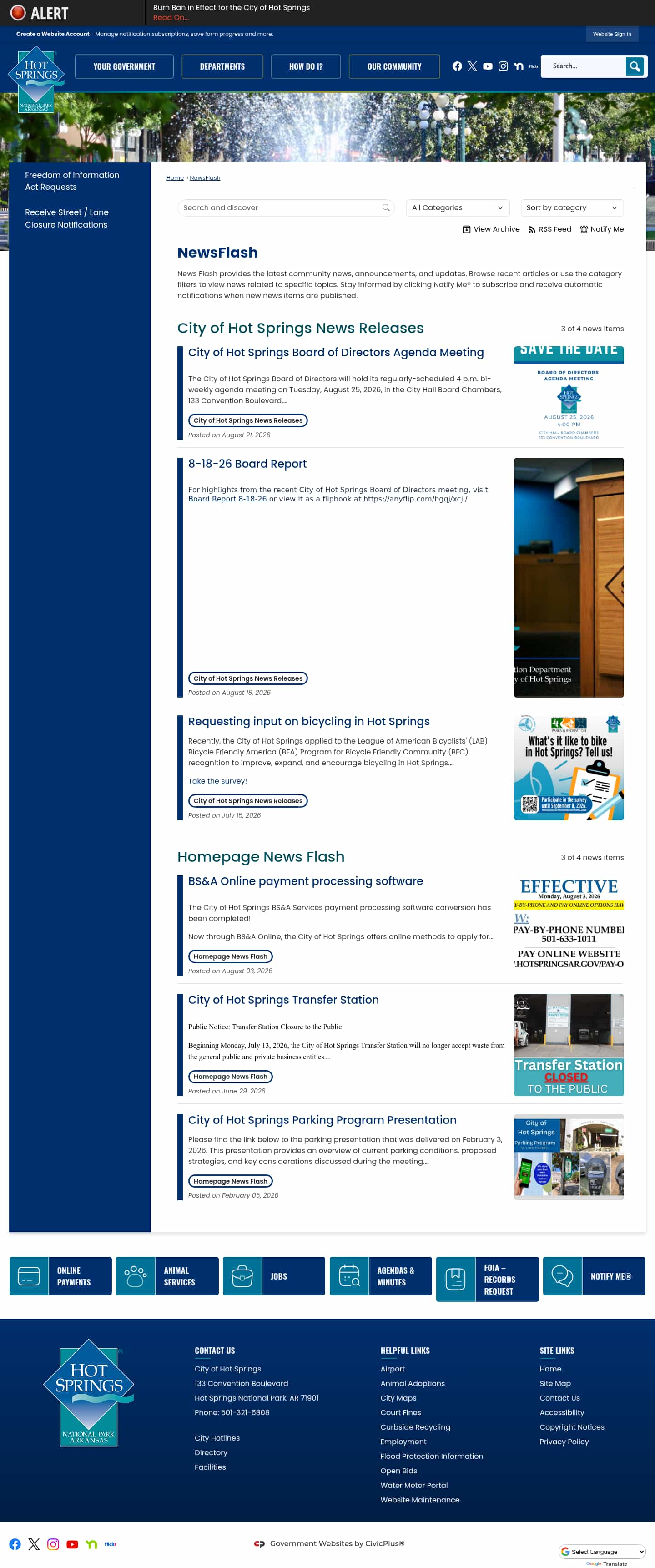 Latest website image capture