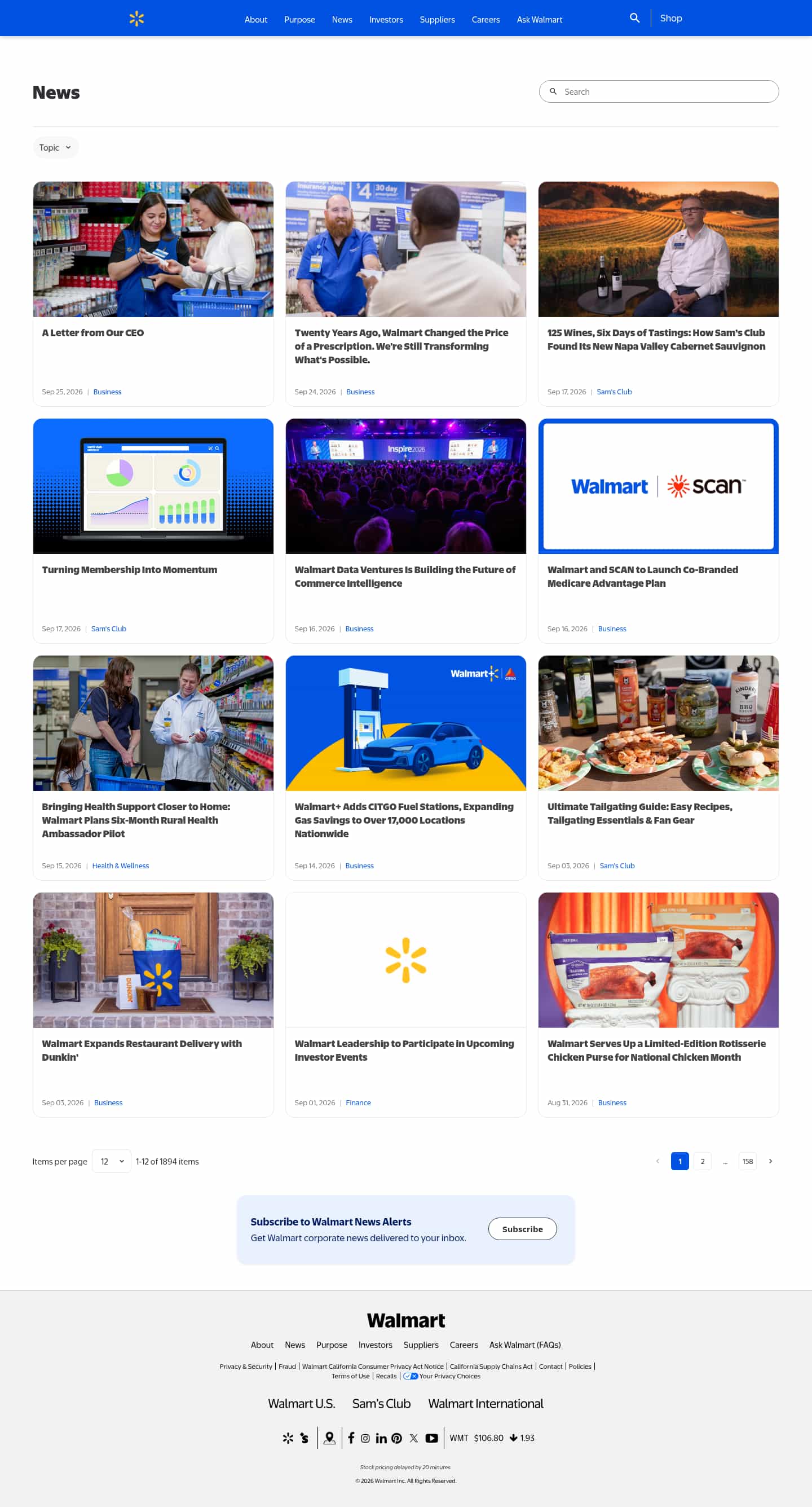Latest website image capture