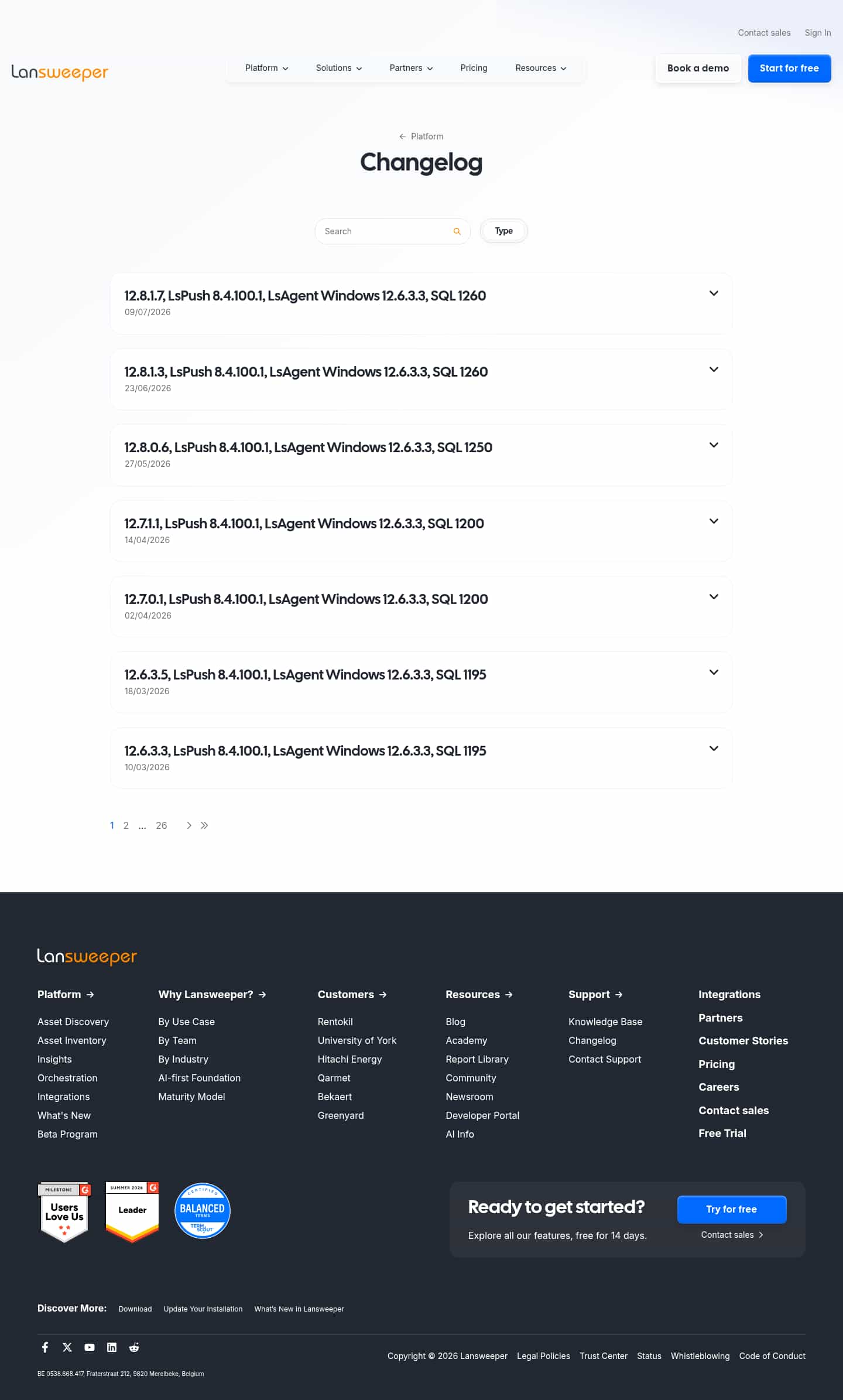 Latest website image capture