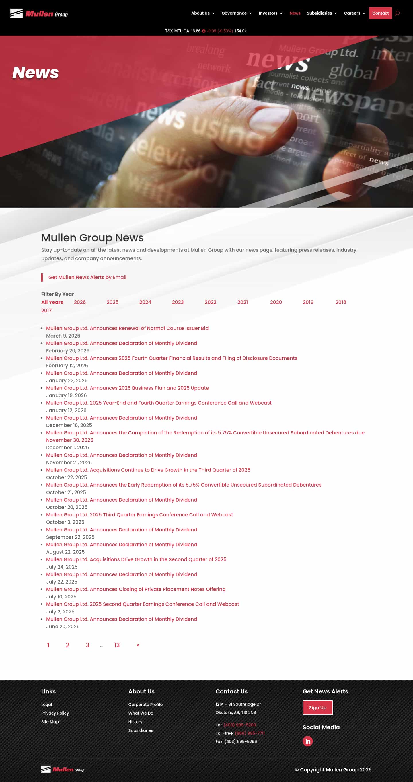 Latest website image capture