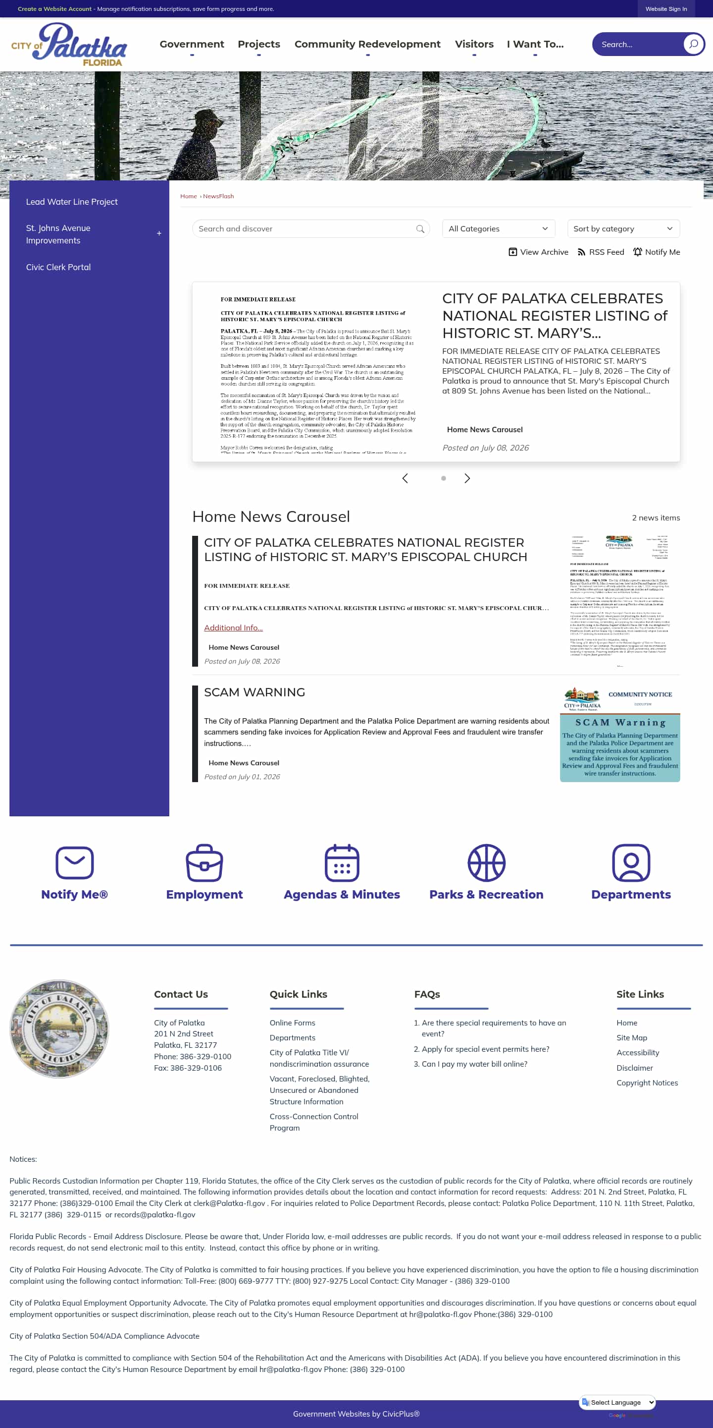 Latest website image capture