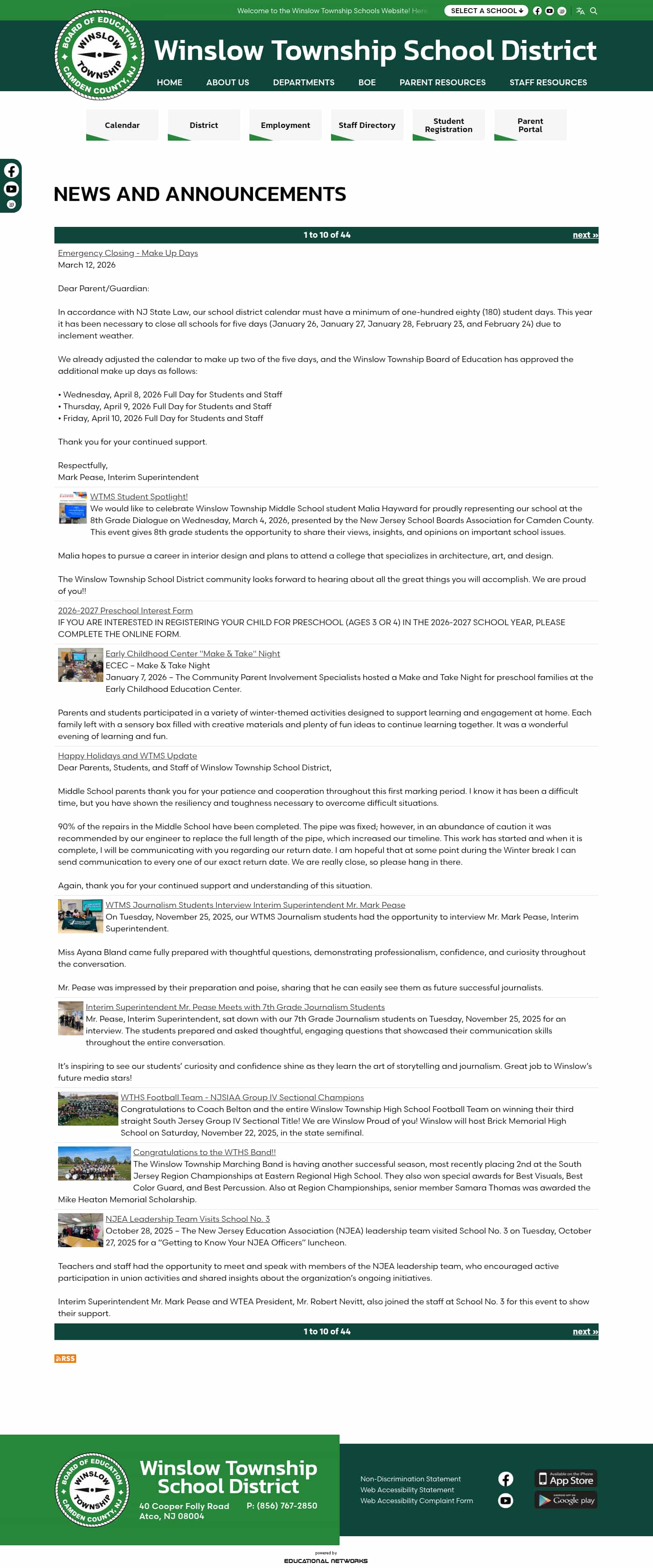 Latest website image capture