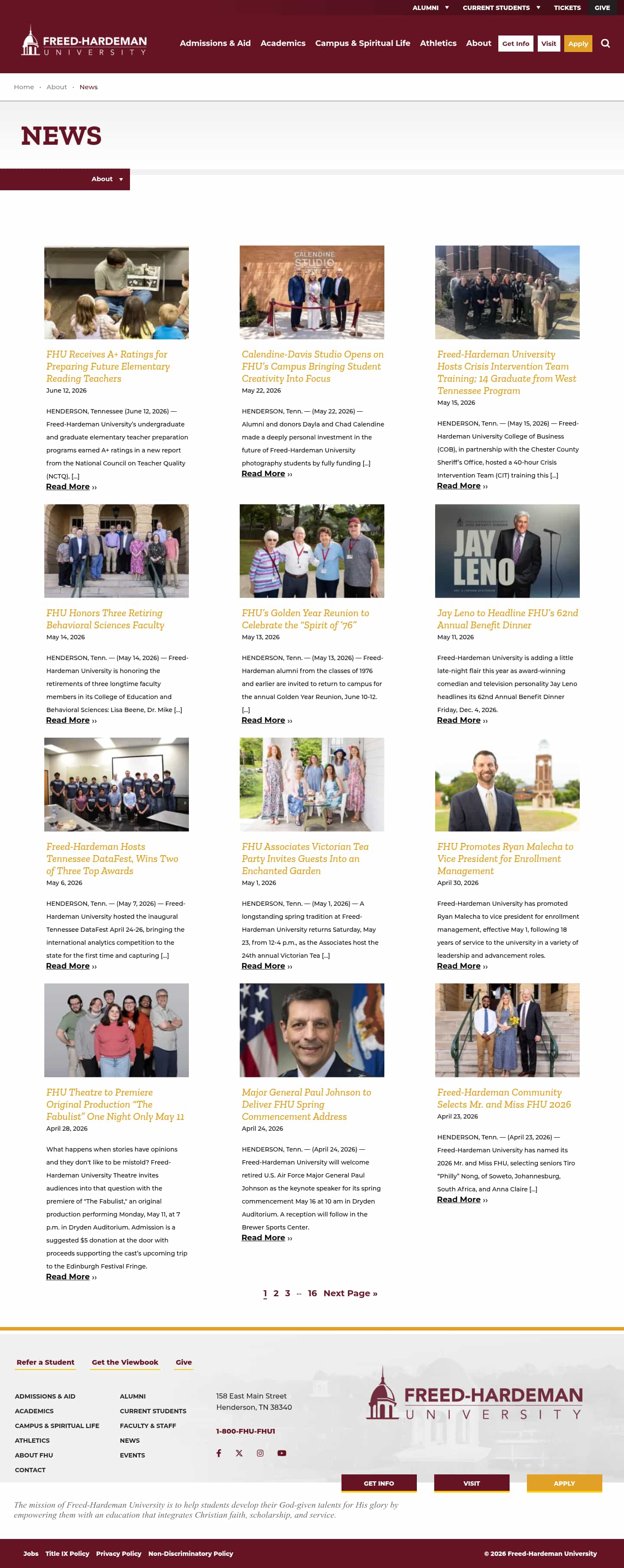 Latest website image capture