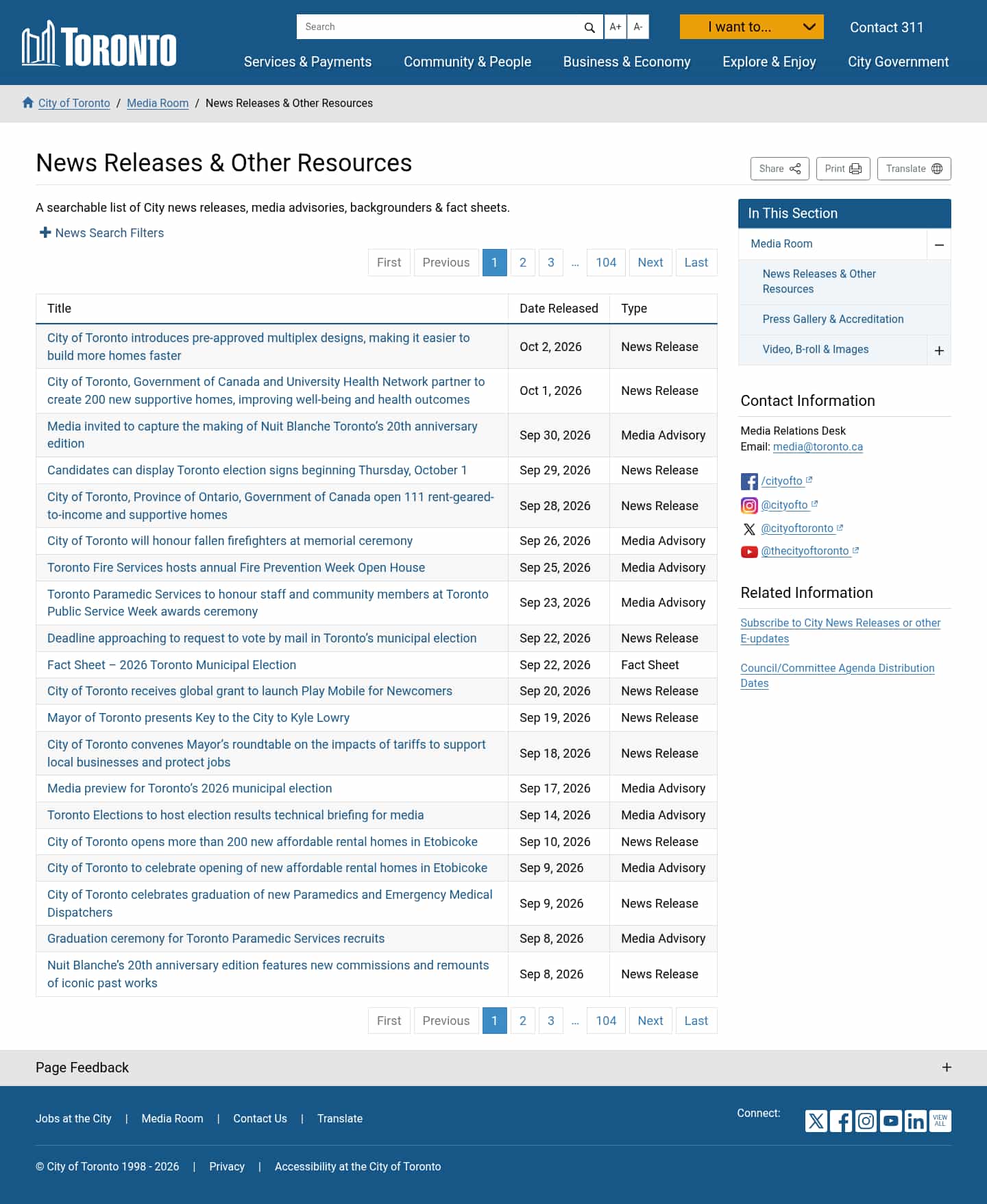Latest website image capture