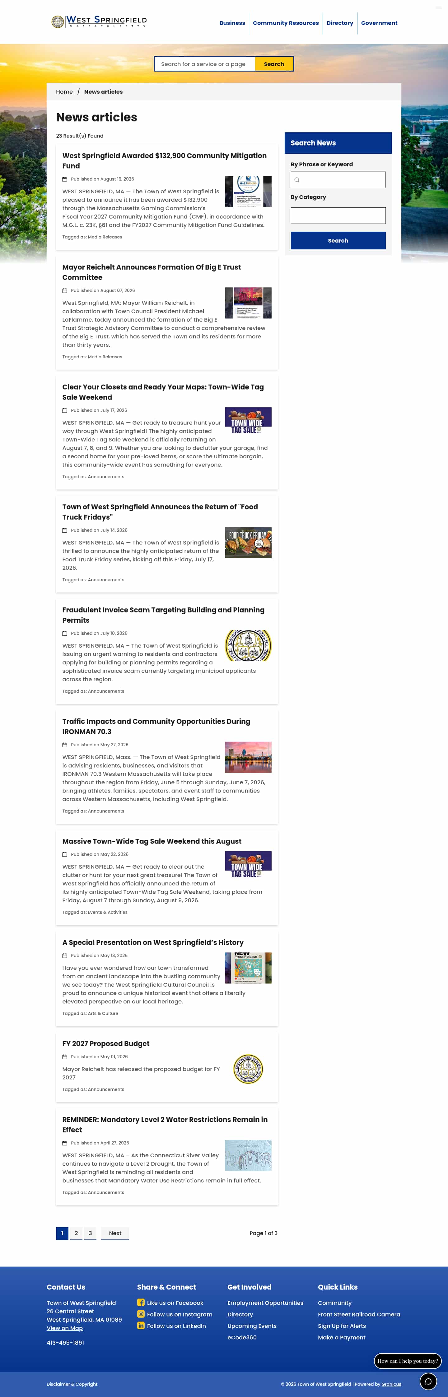 Latest website image capture