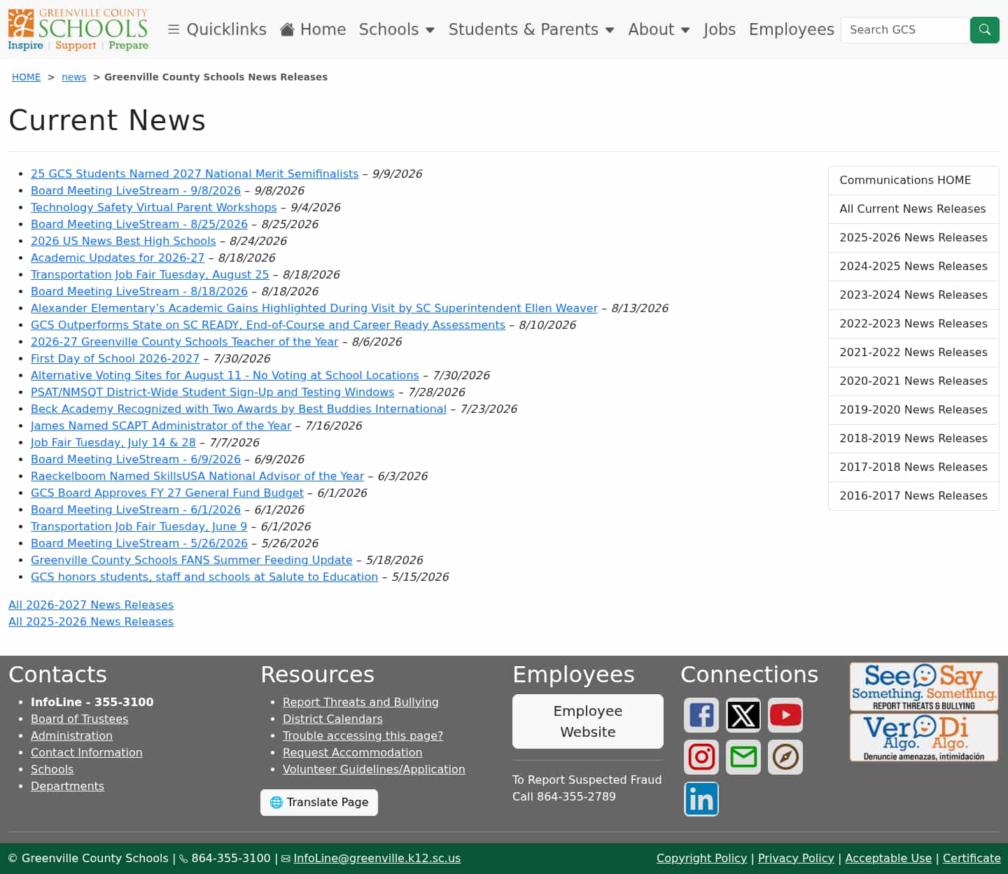 Latest website image capture