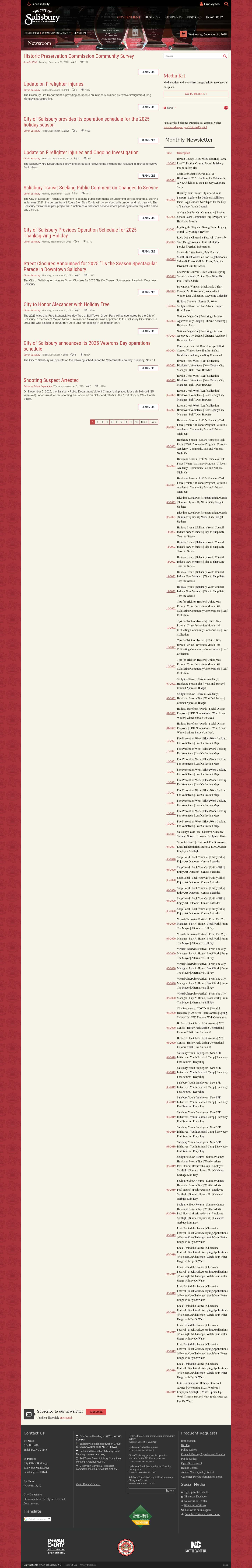 Latest website image capture