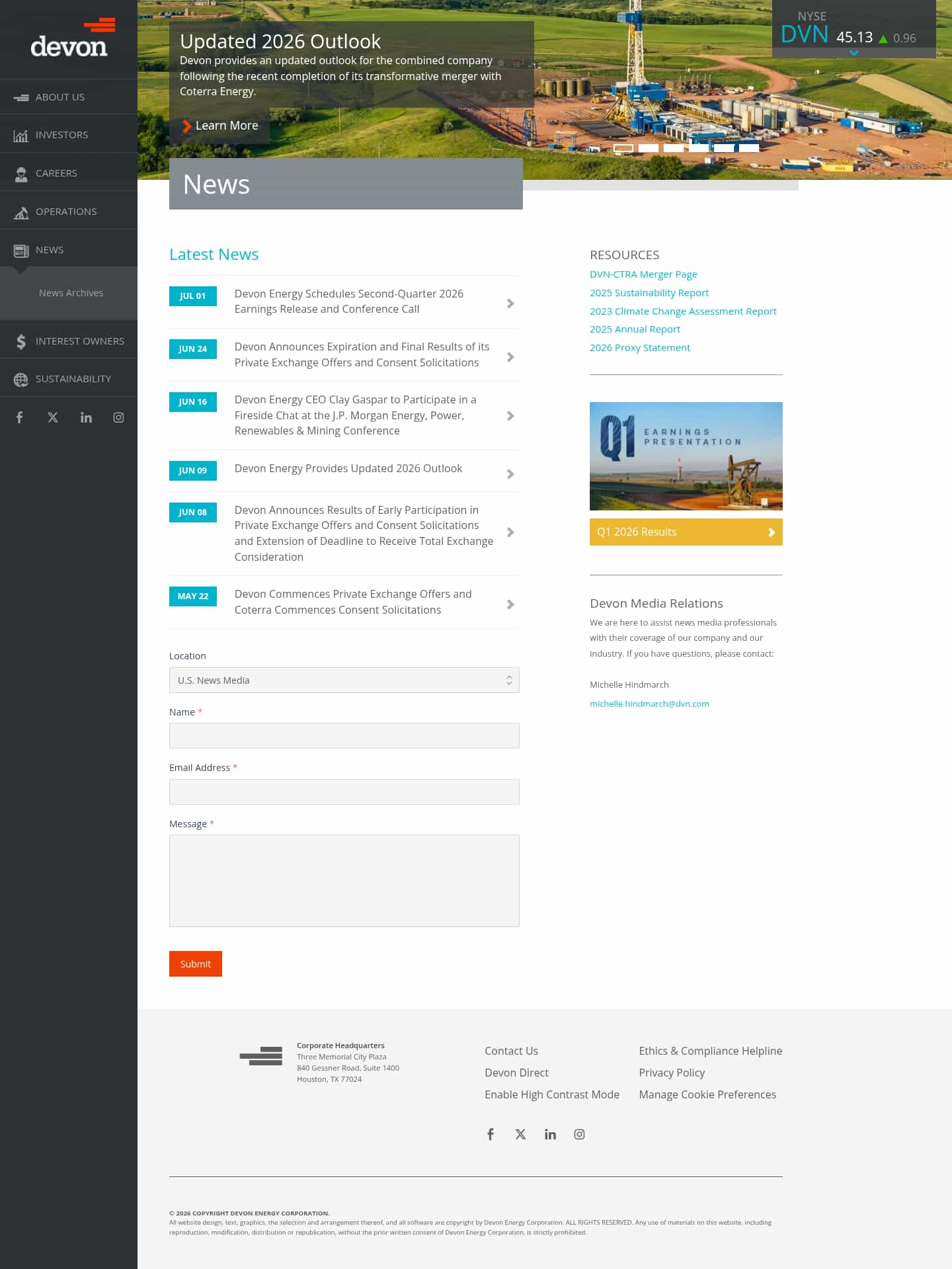 Latest website image capture