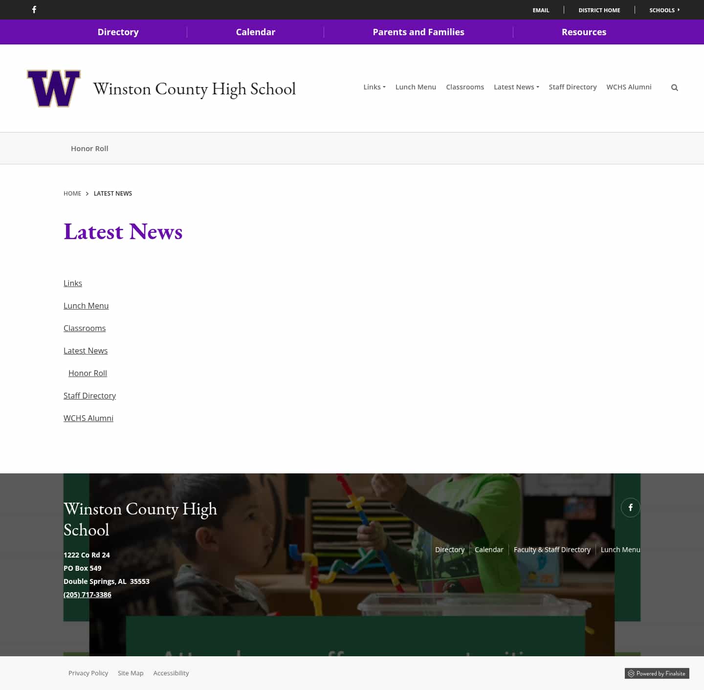 Latest website image capture