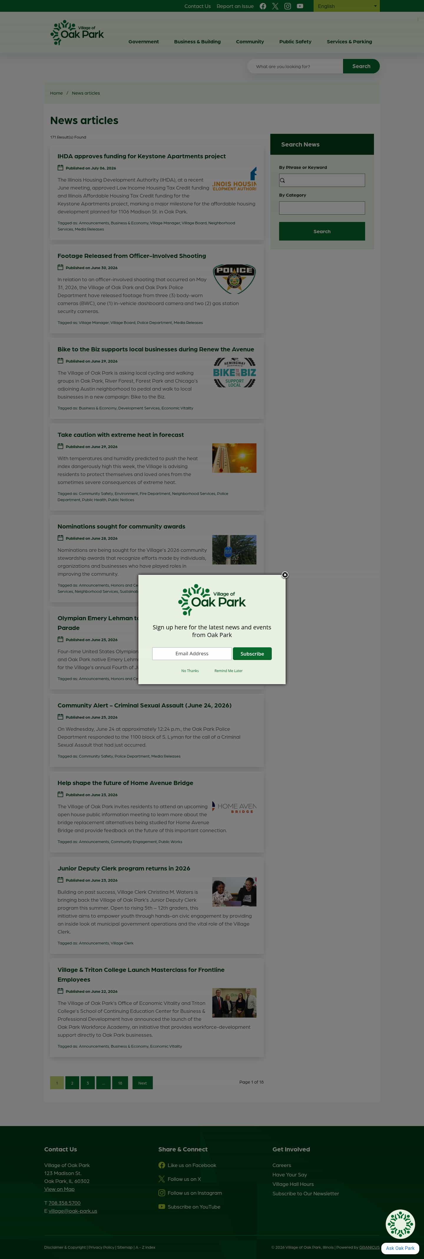 Latest website image capture
