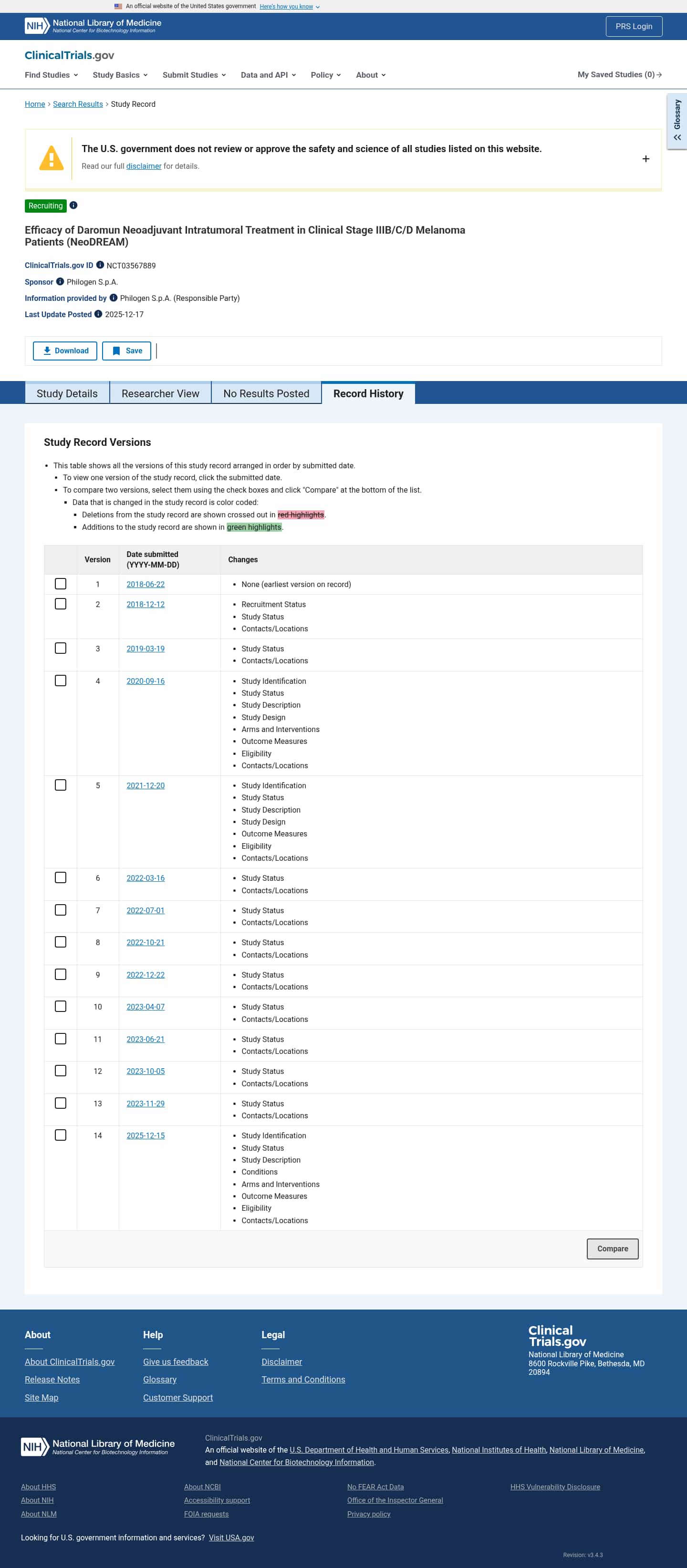 Latest website image capture