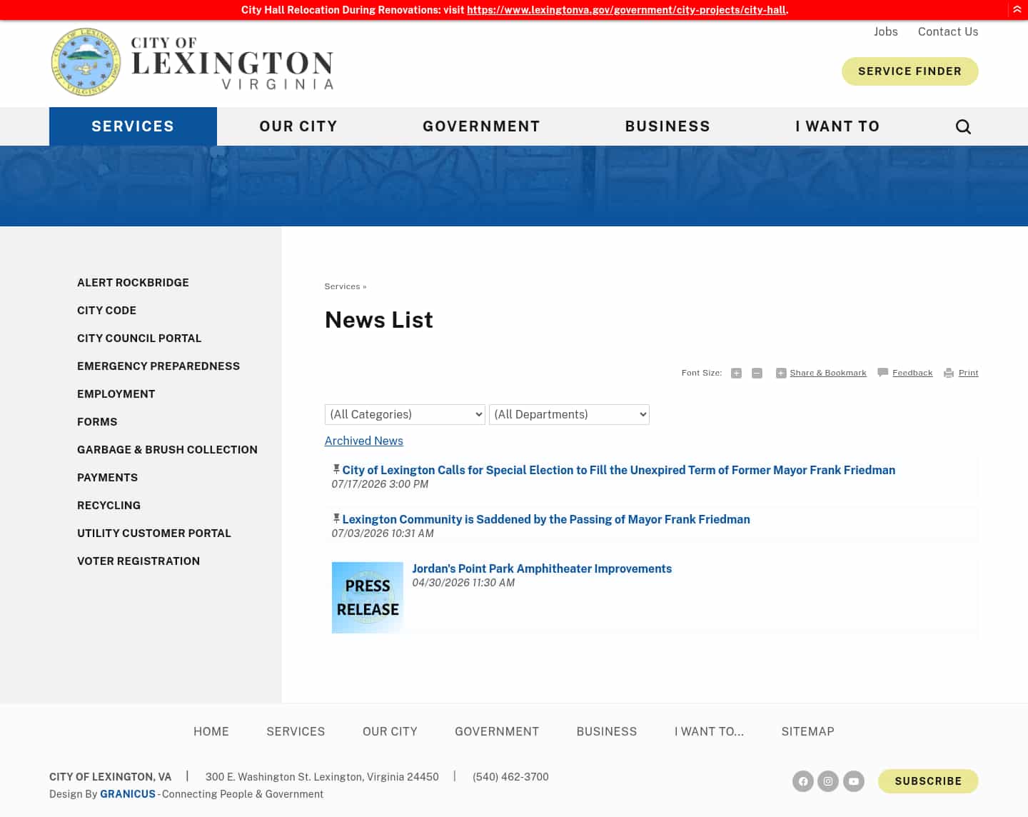 Latest website image capture