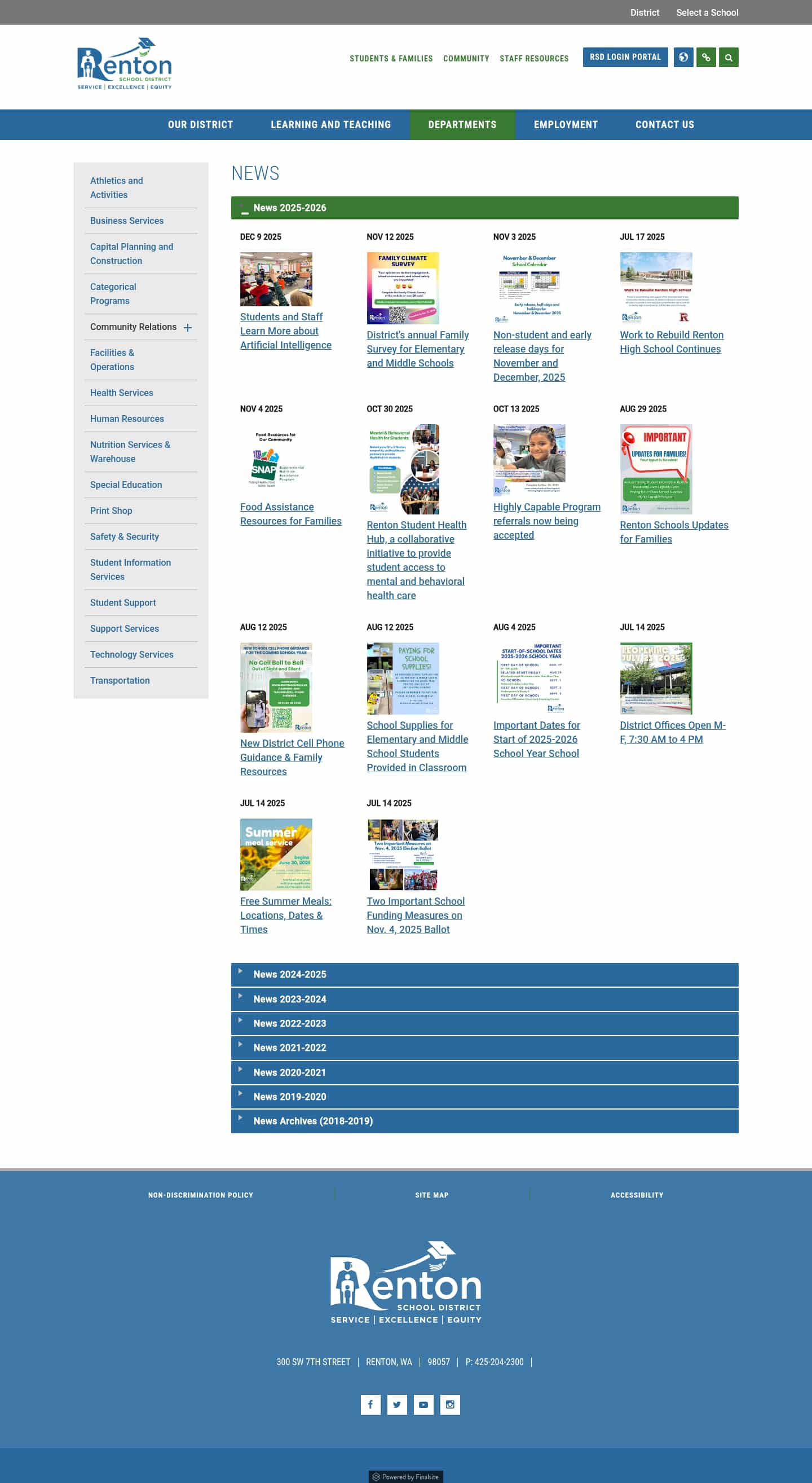 Latest website image capture