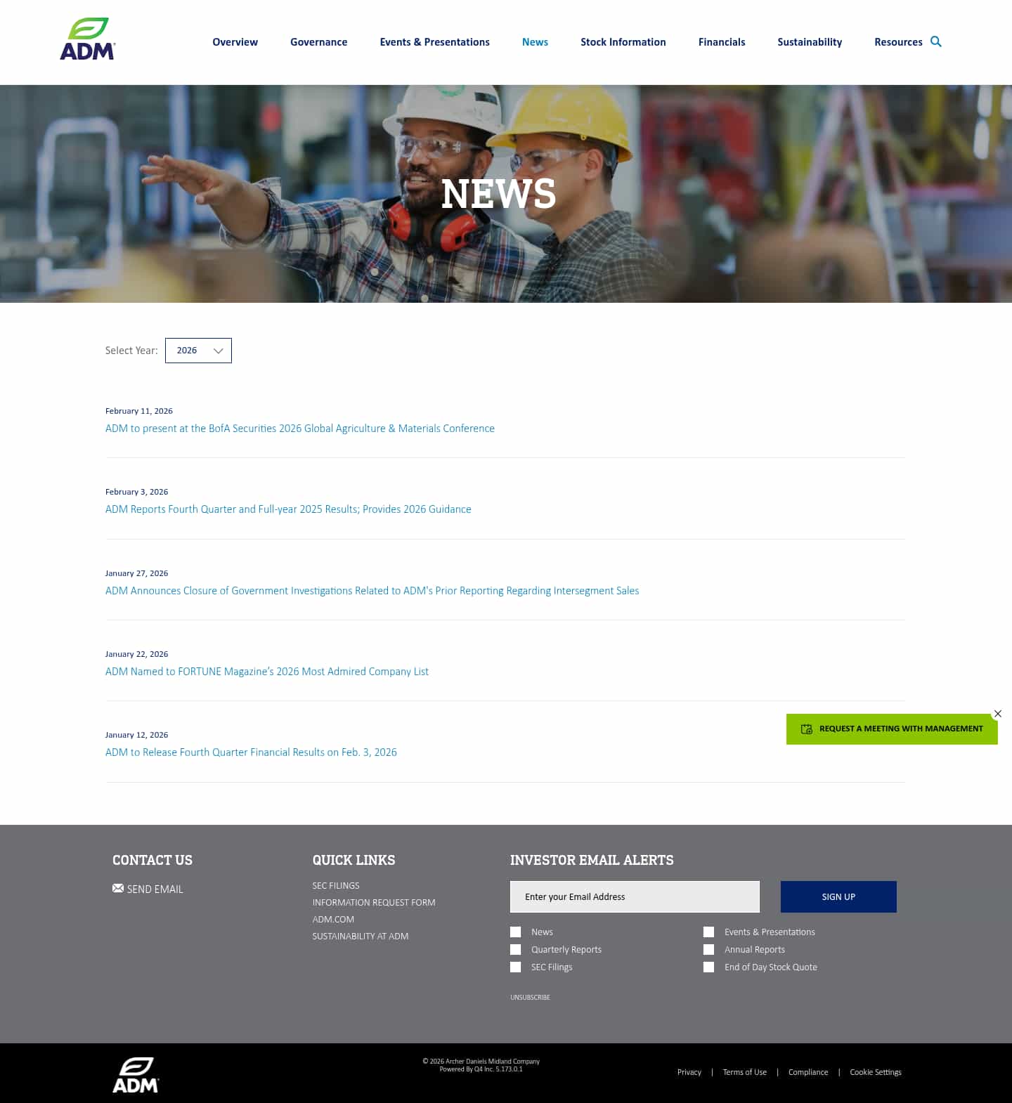 Latest website image capture