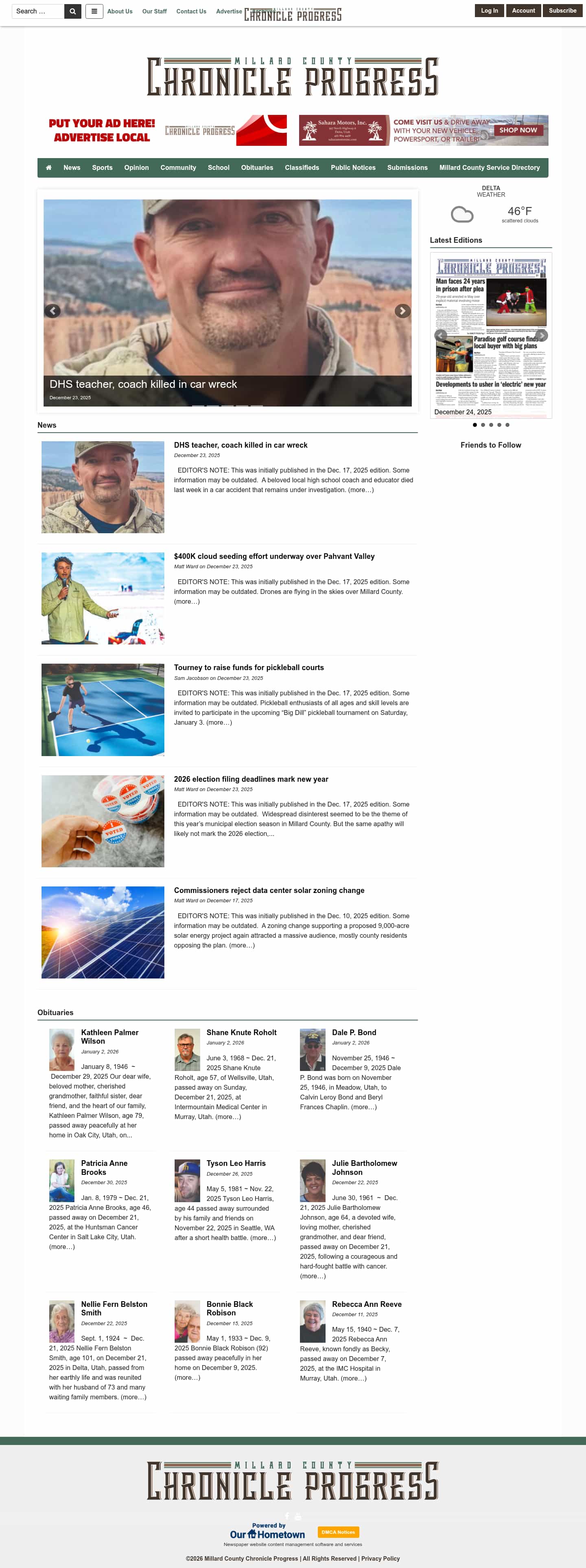 Latest website image capture