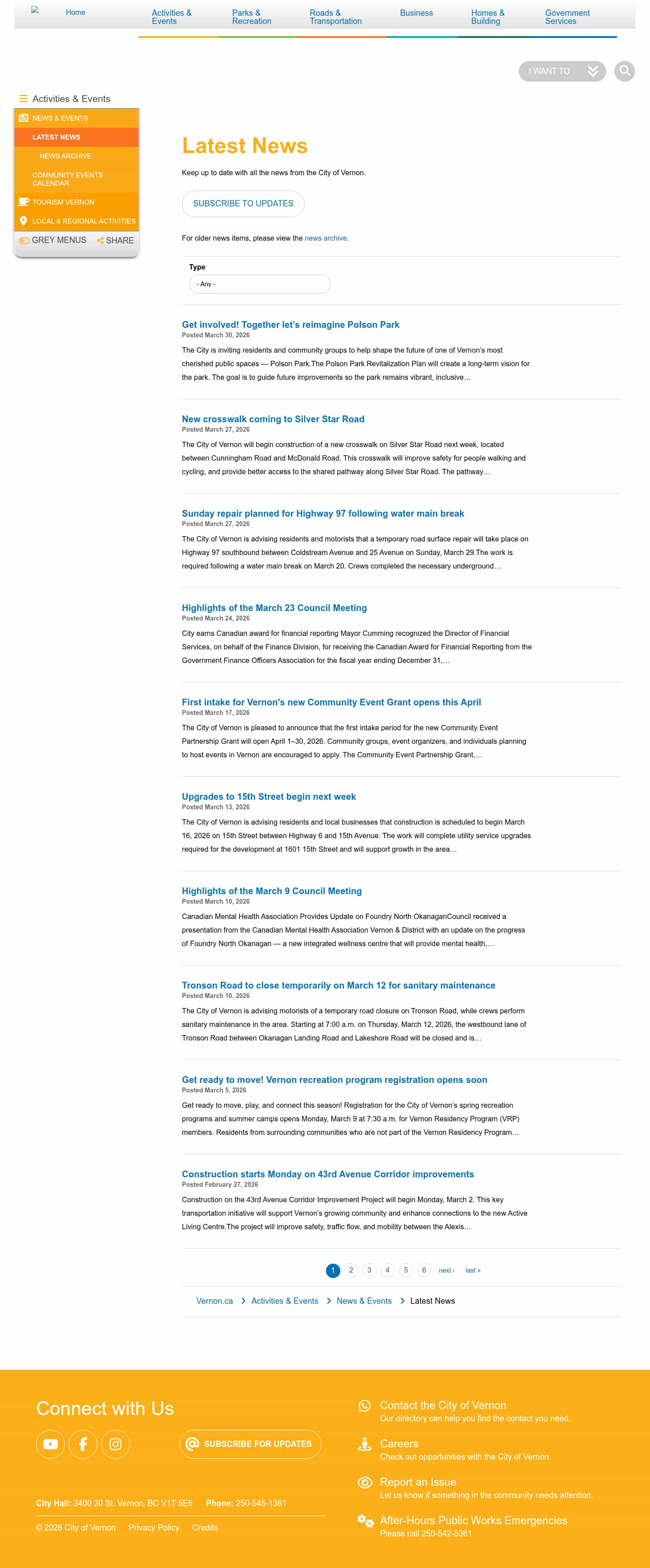 Latest website image capture