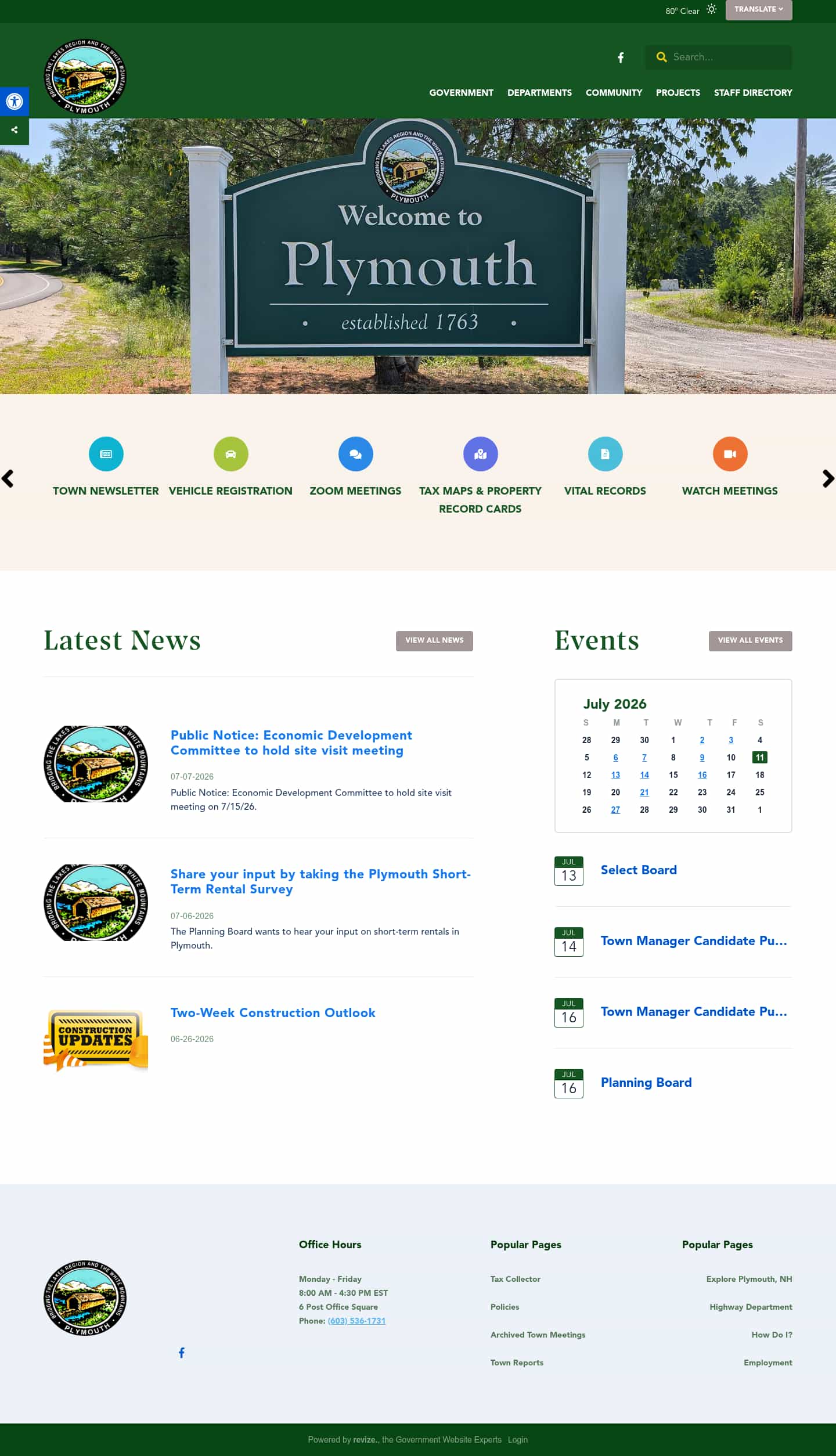 Latest website image capture