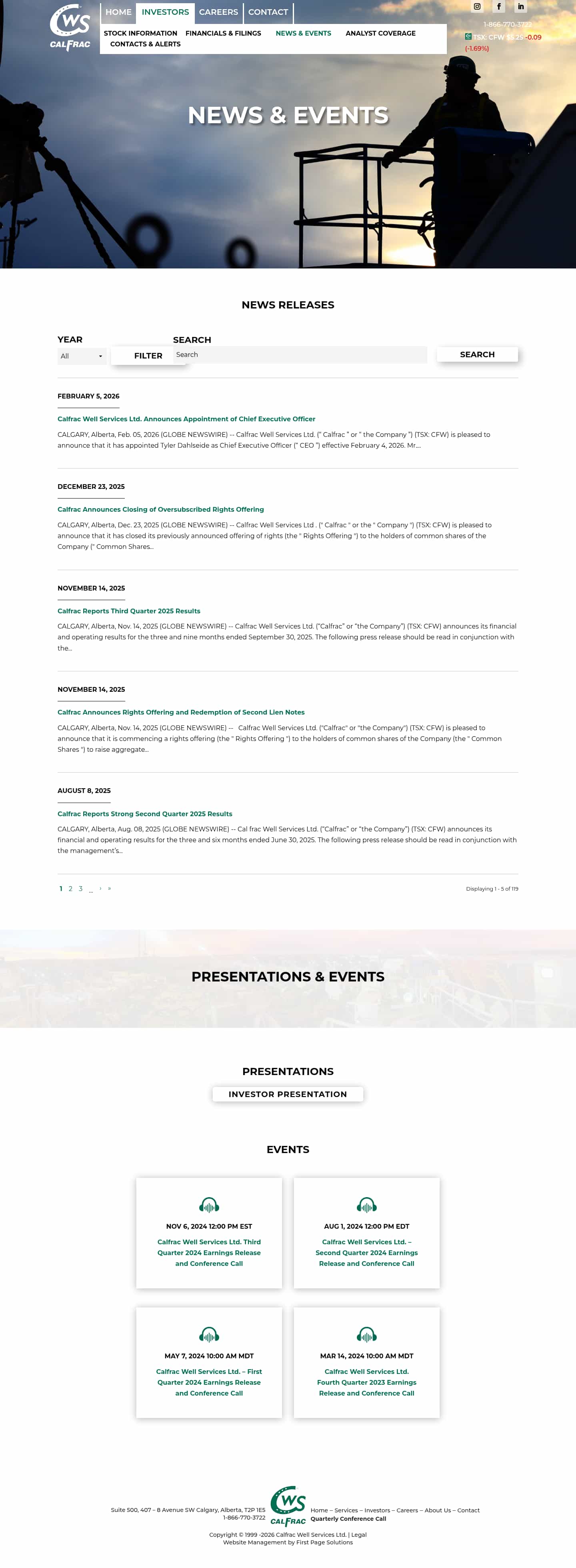 Latest website image capture