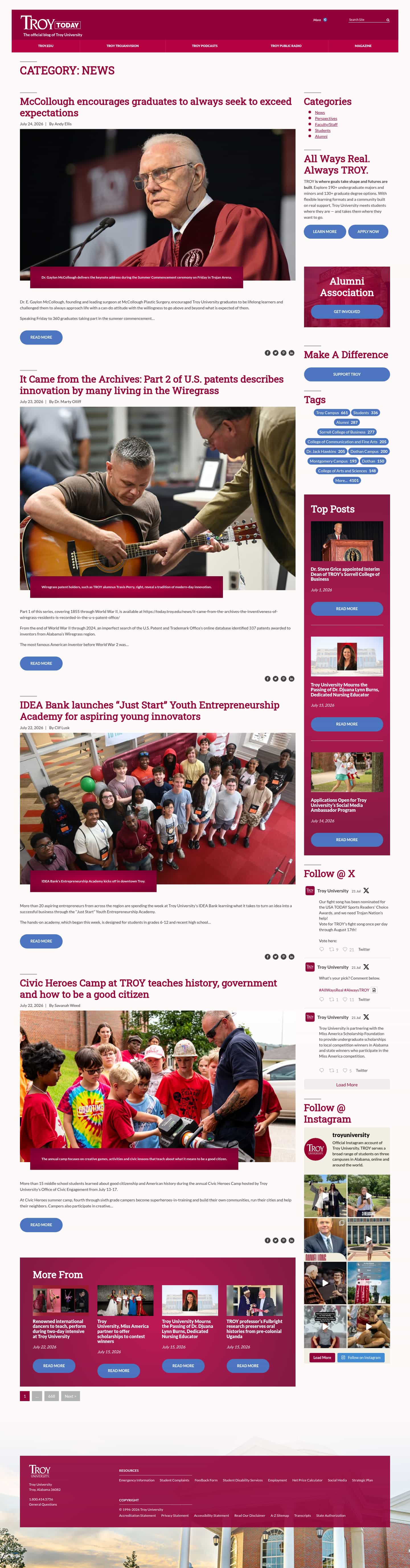 Latest website image capture