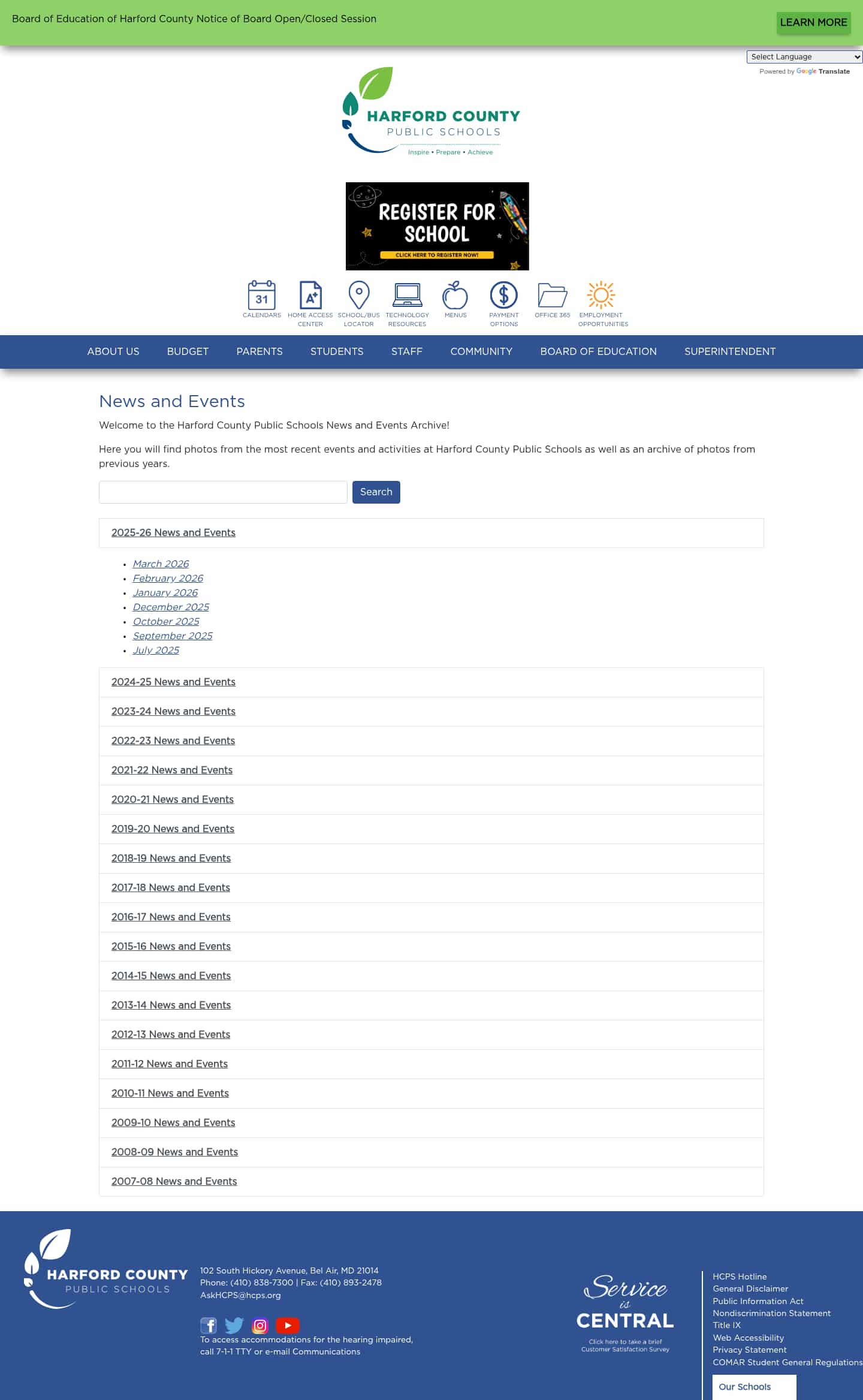 Latest website image capture