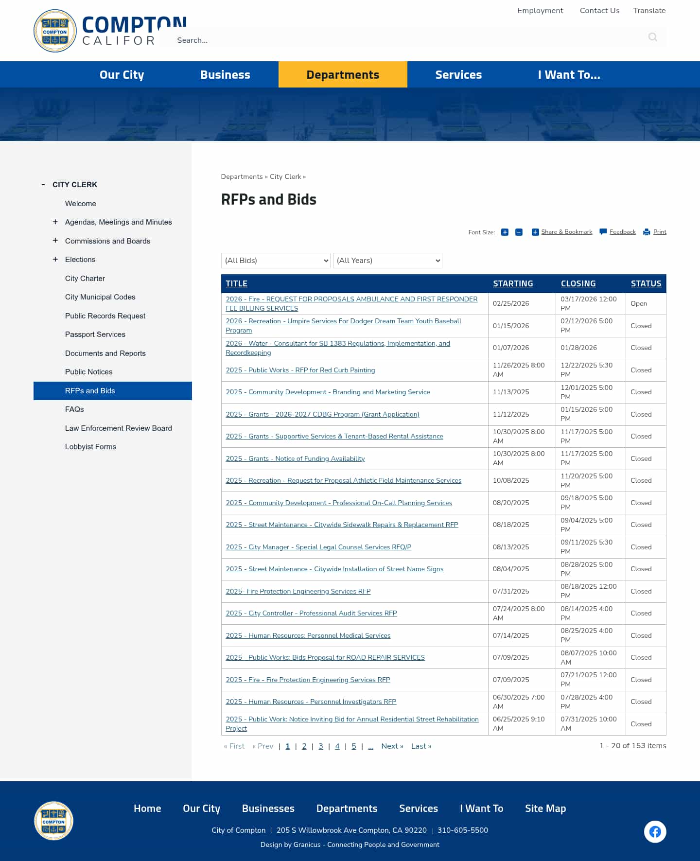 Latest website image capture