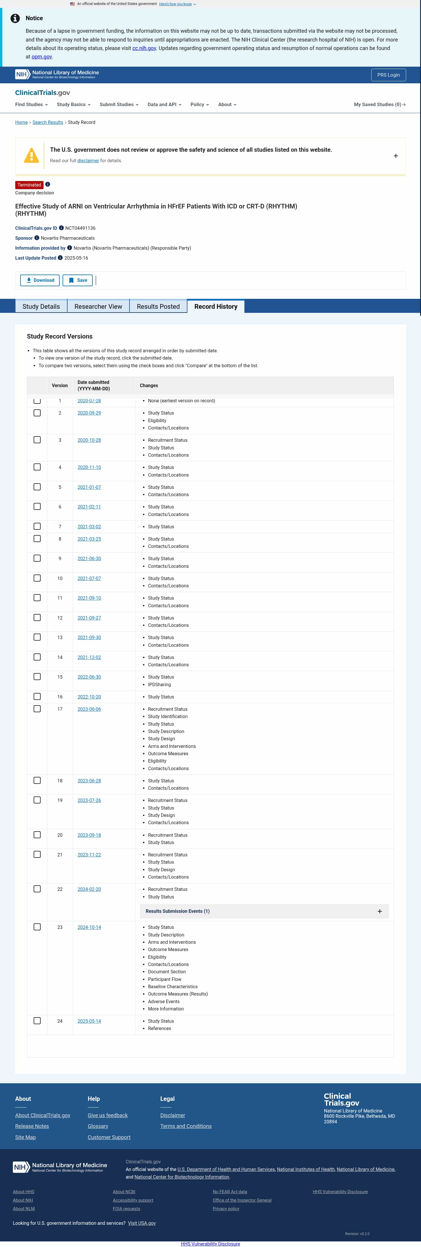 Latest website image capture