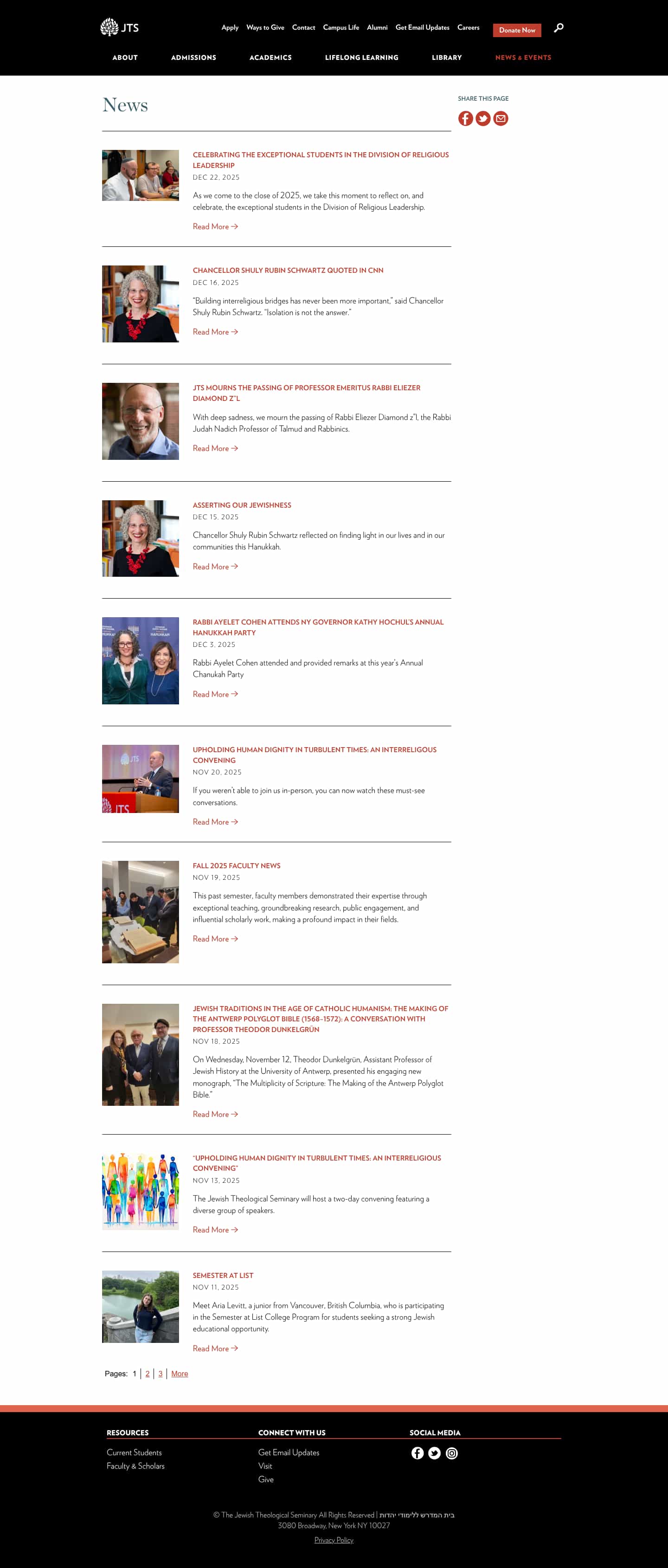 Latest website image capture