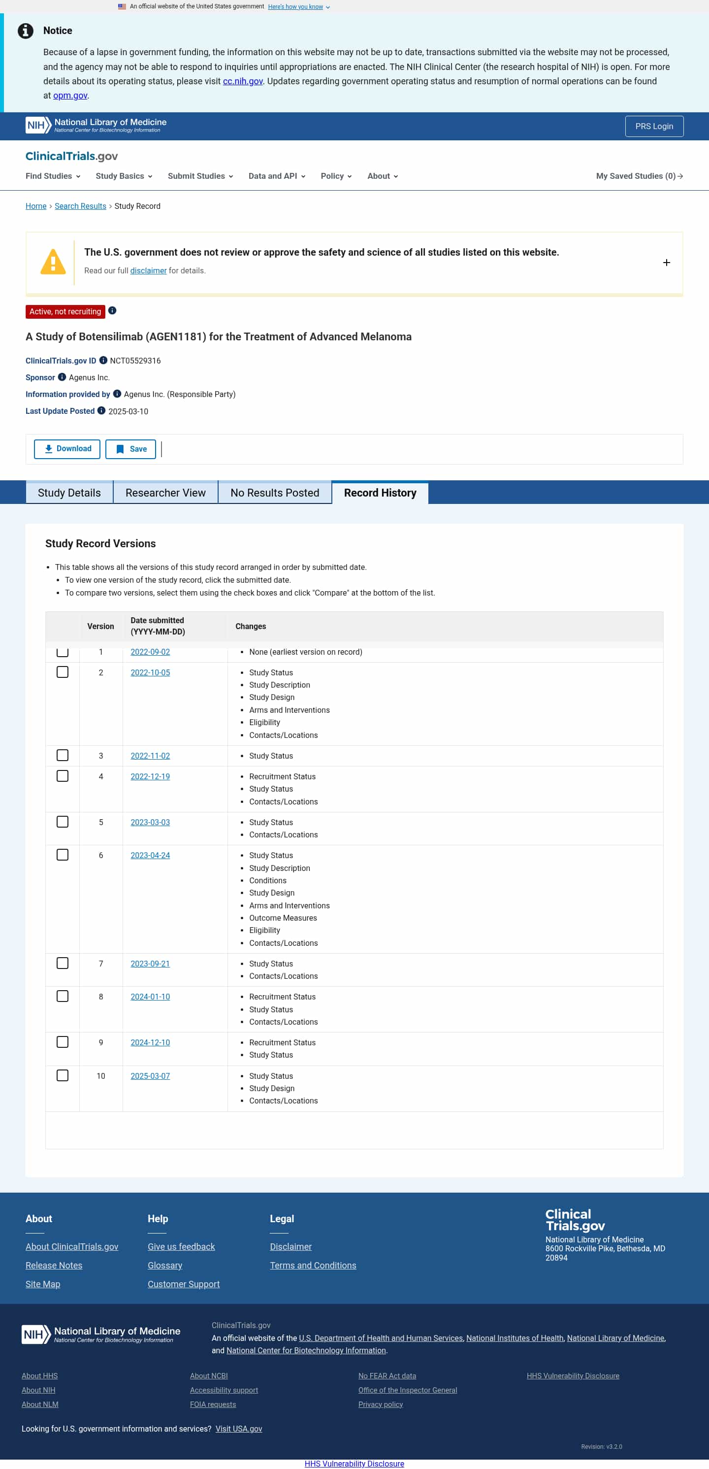 Latest website image capture