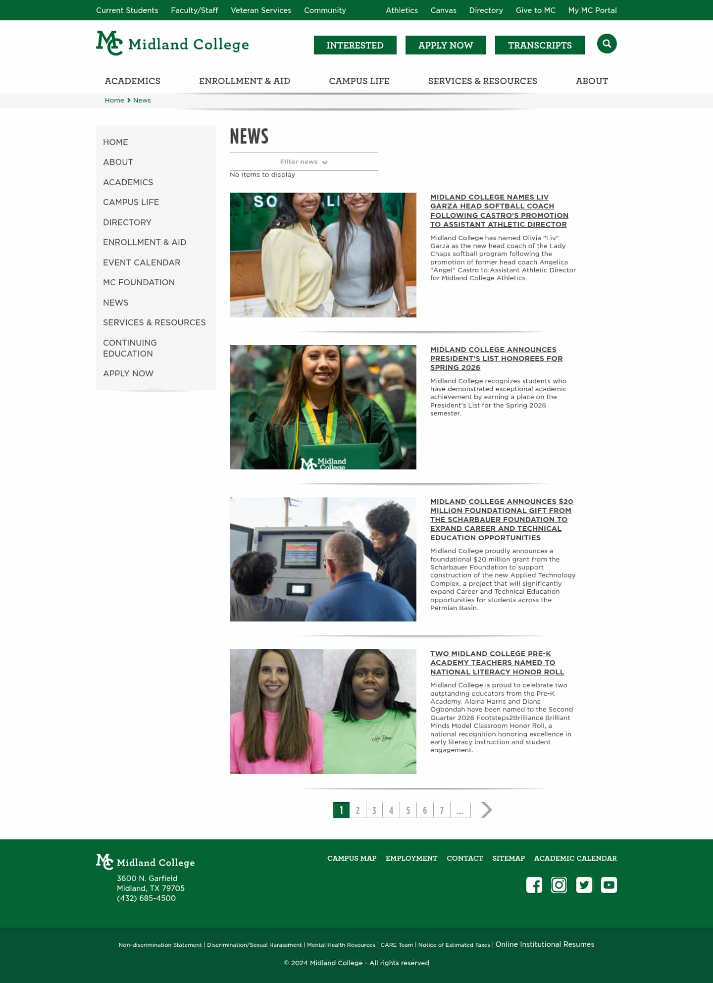Latest website image capture