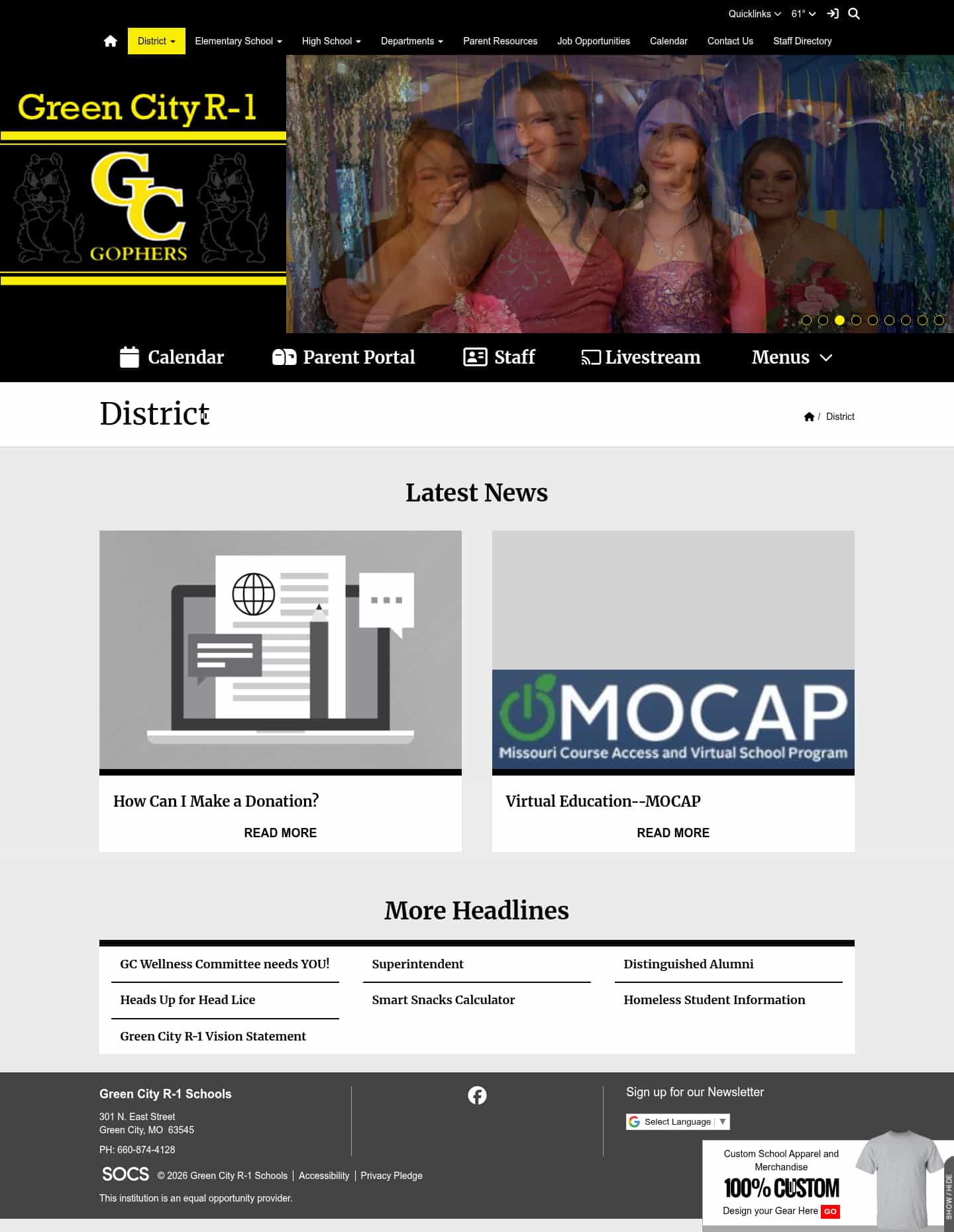Latest website image capture