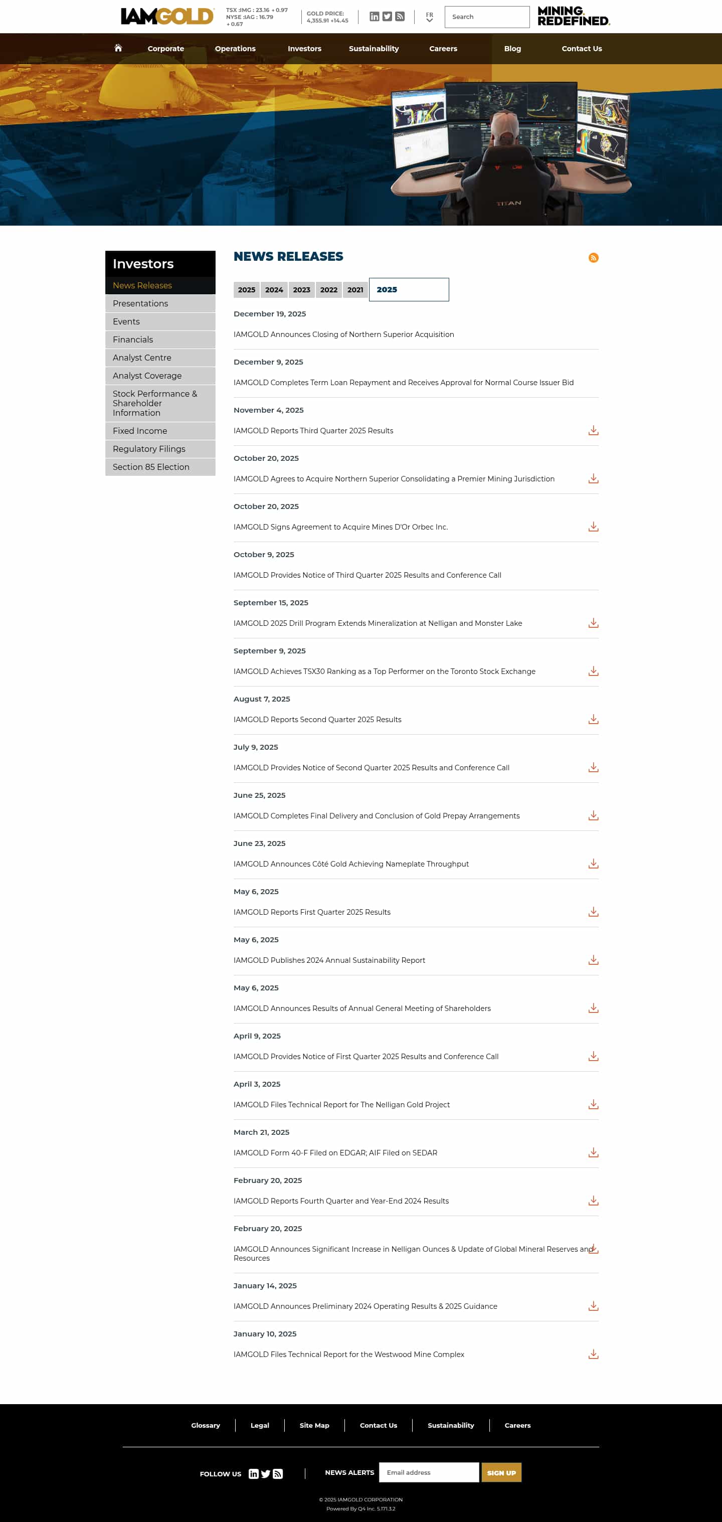 Latest website image capture