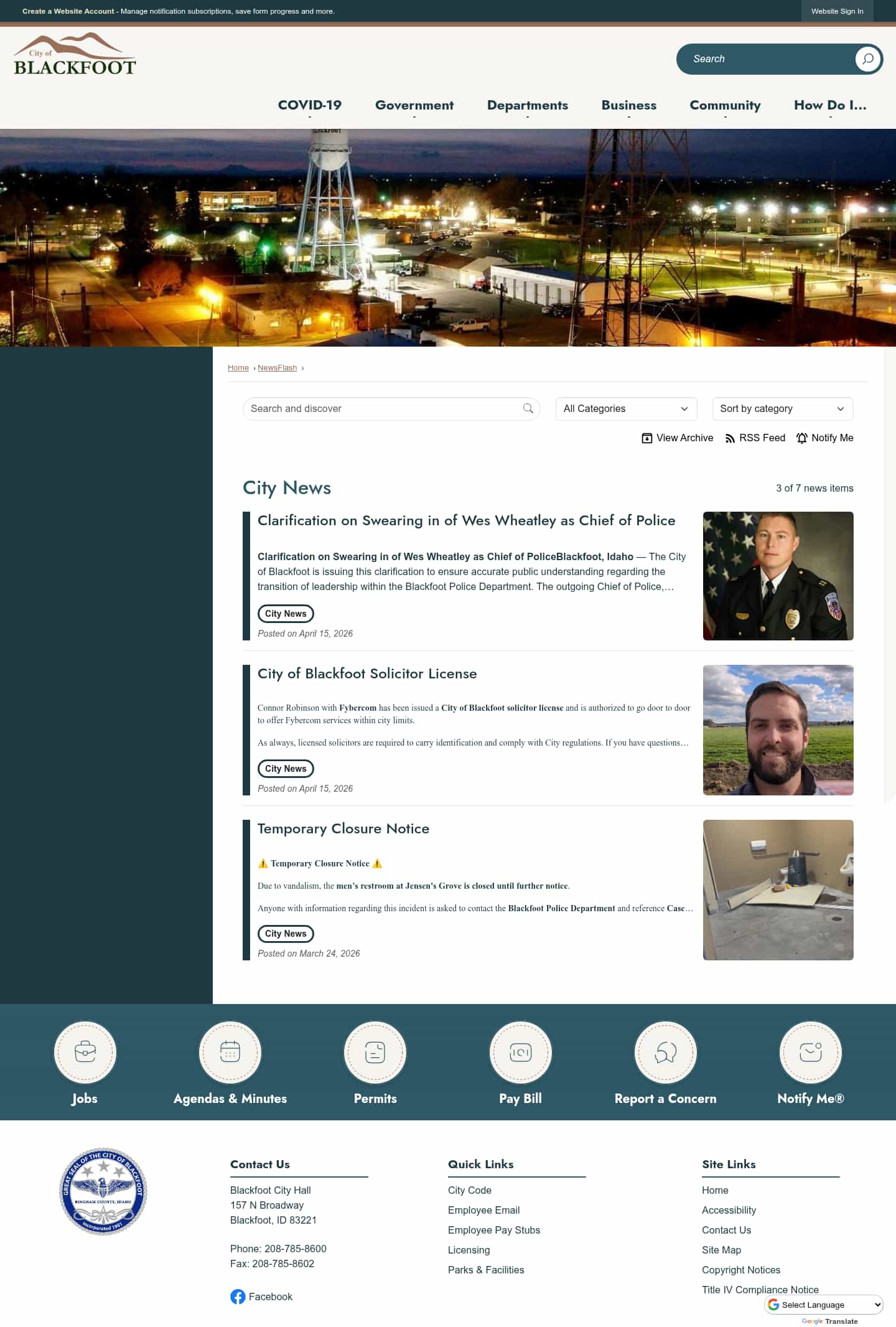 Latest website image capture