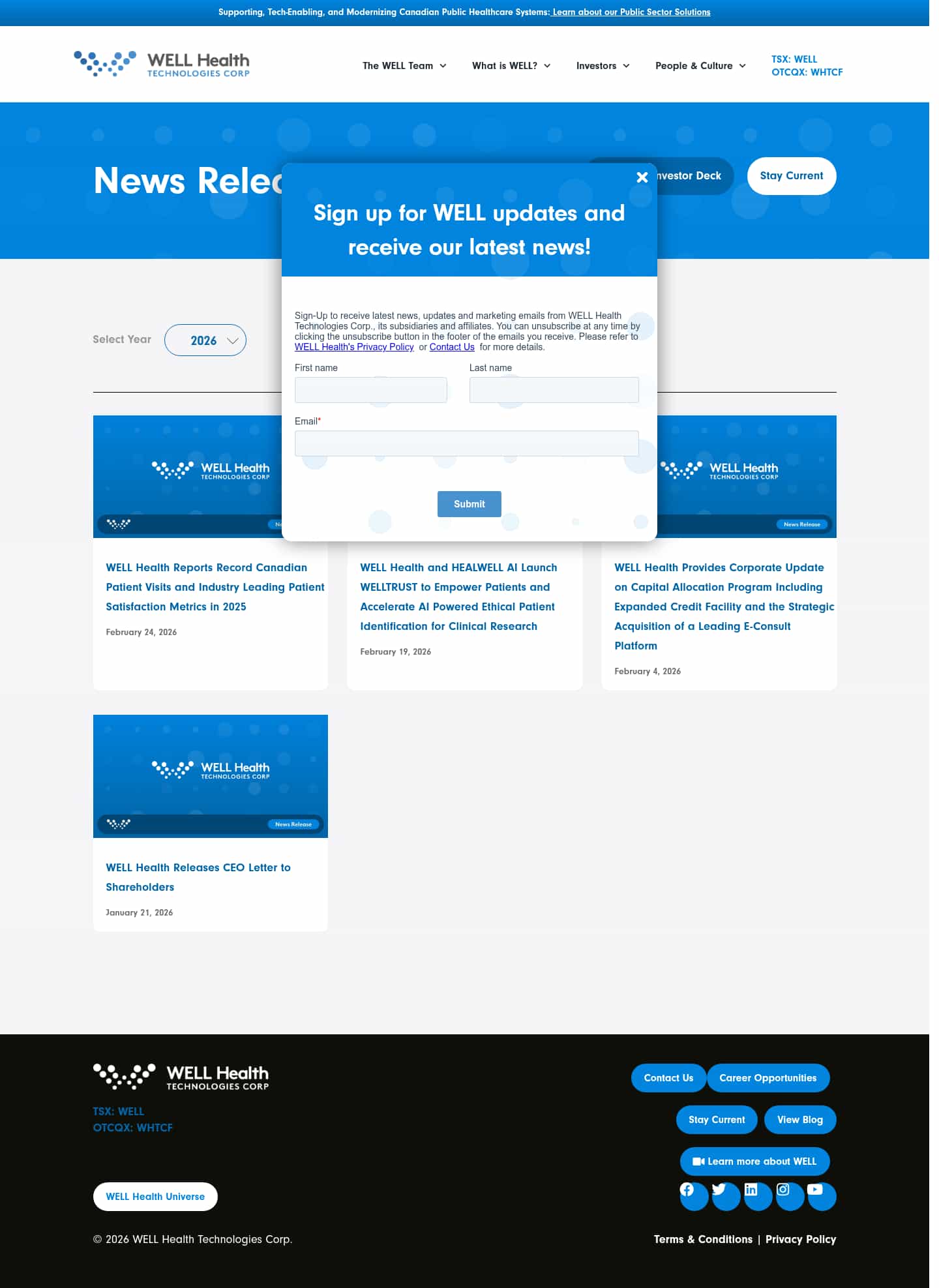 Latest website image capture