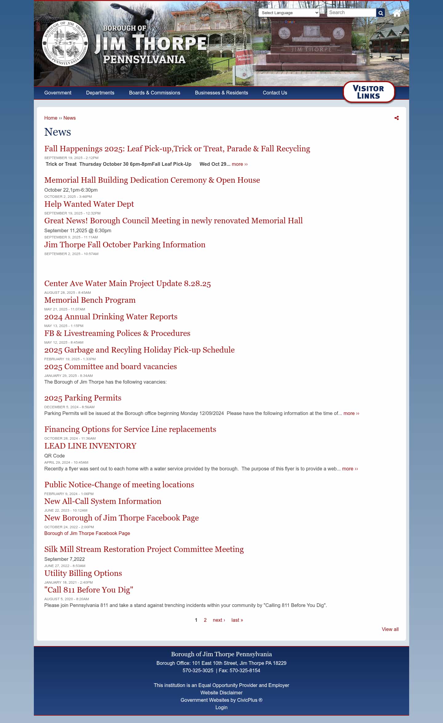 Latest website image capture